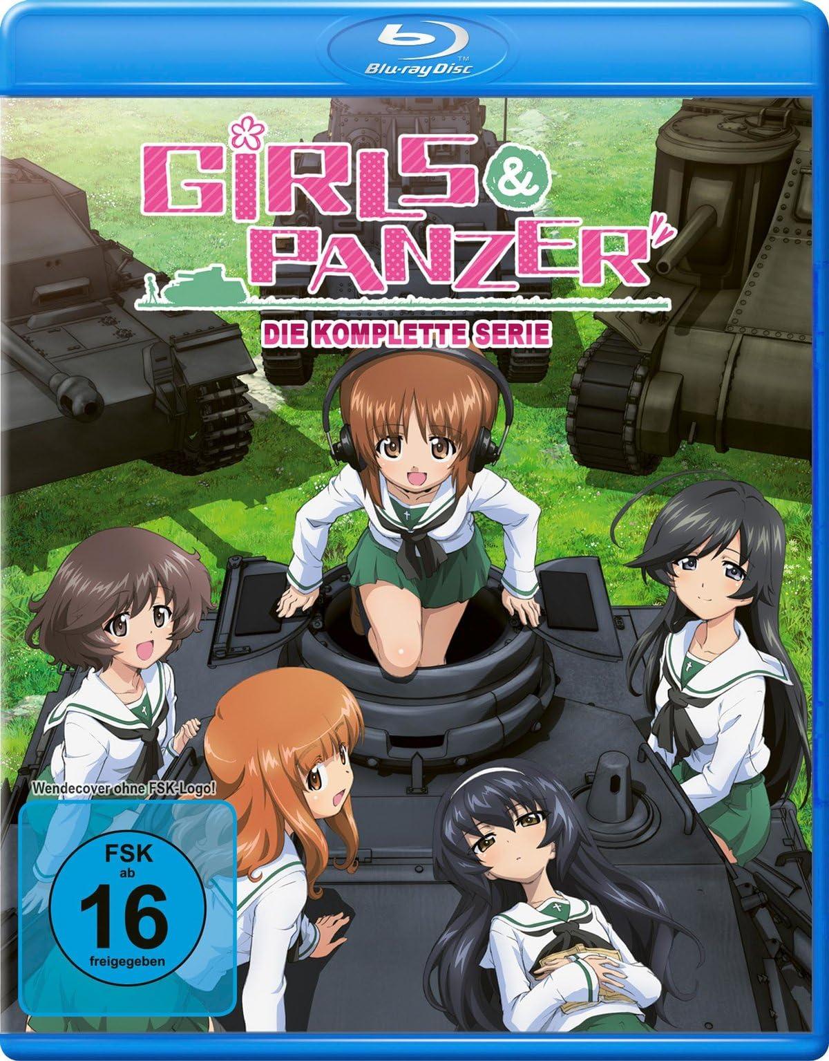 Girls & Panzer – Täielik sari (Kogumik 1-3 + OVA) [Blu-ray]