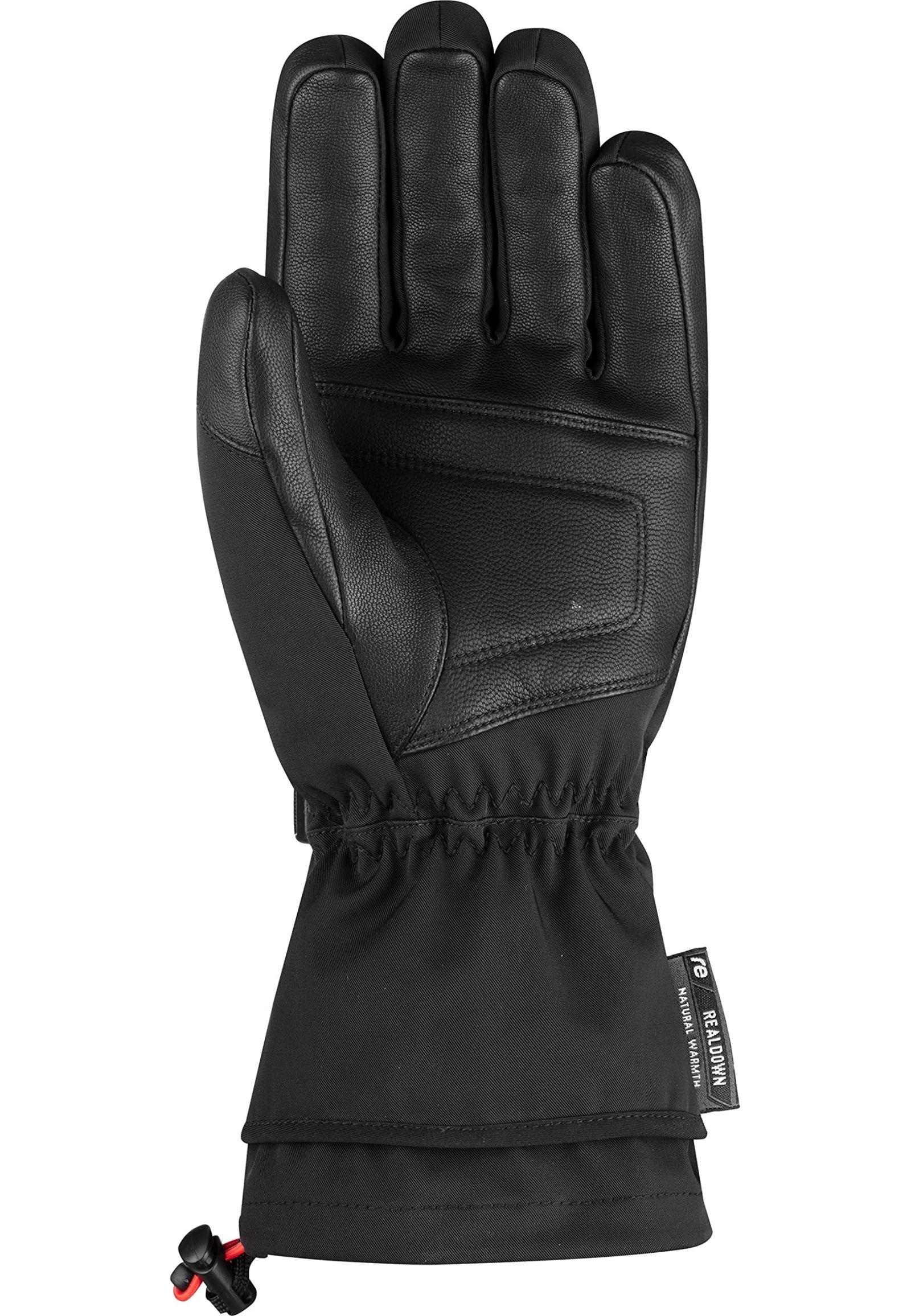 Reusch Down Spirit Gore-TEX eriti soojad, veekindlad, tuulekindlad ja hingavad unisex talvekindad suusakindad meestele ja naistele, suurus 9 – pakend ja tarvikud