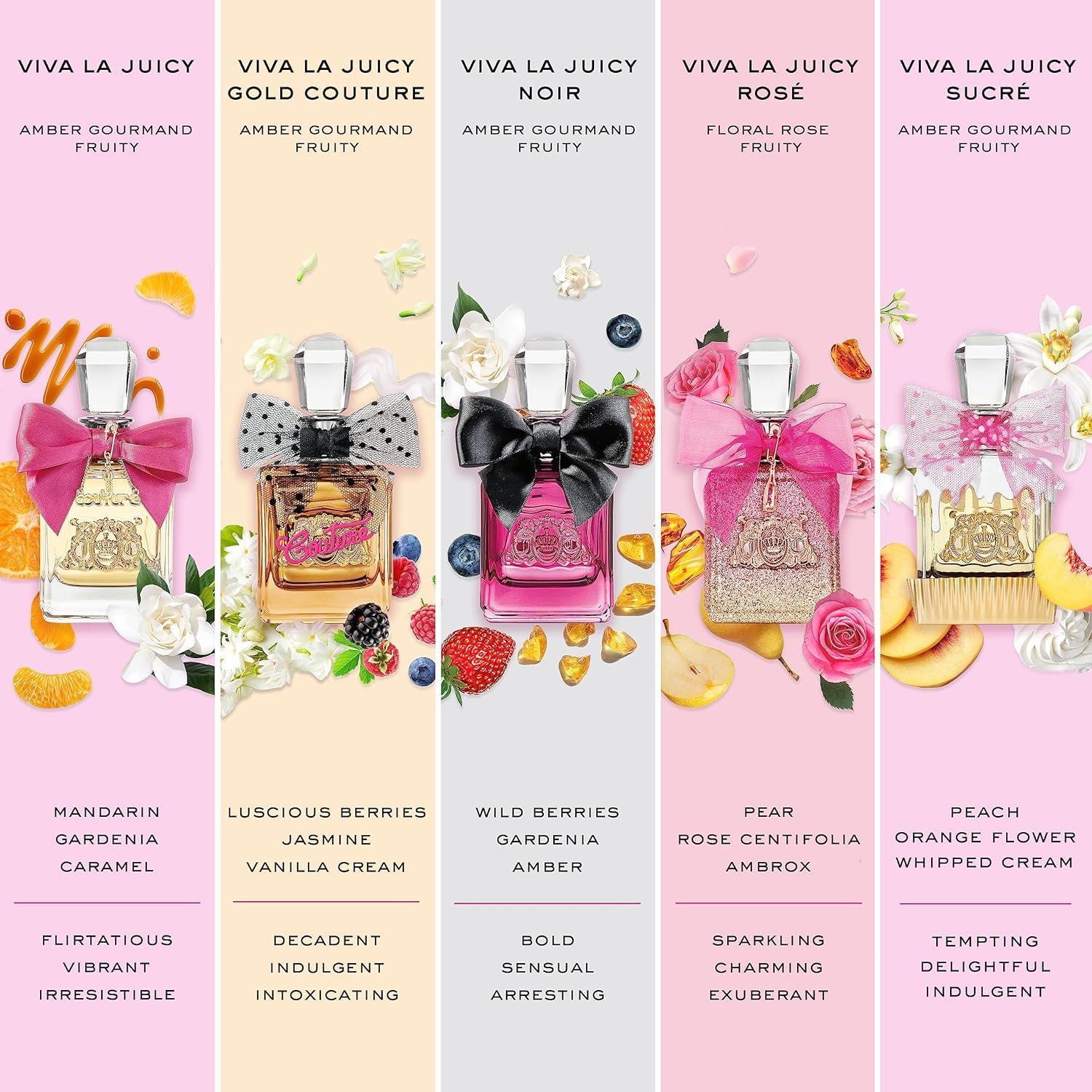 Juicy Couture – Viva la Juicy, Eau de Parfum, romantiline ja naiselik lillelõhn, värskendav ja kerge aroom, 100 ml – lisavaade