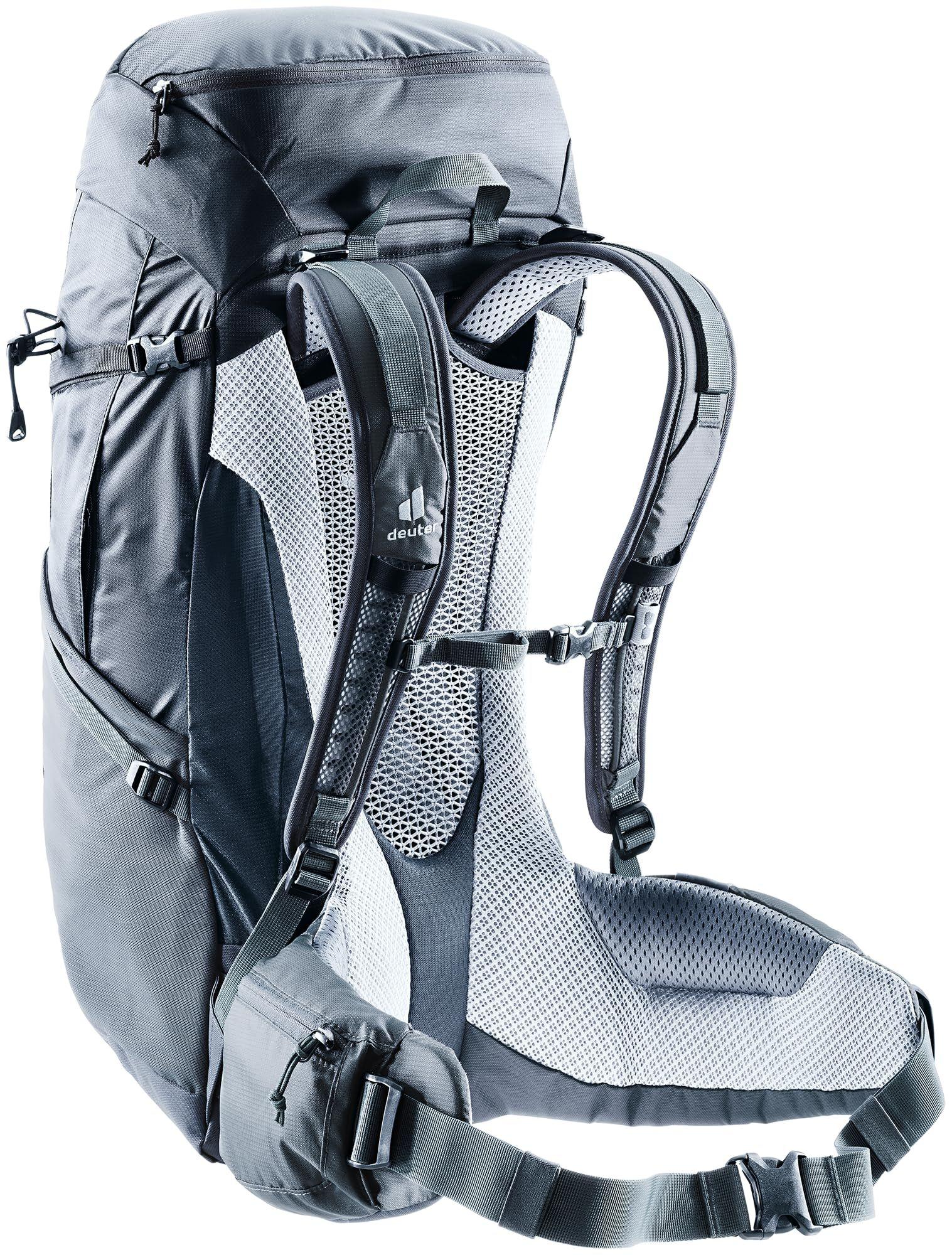 deuter Futura Pro 36 matkaseljakott, must-grafiit – kasutusnäide