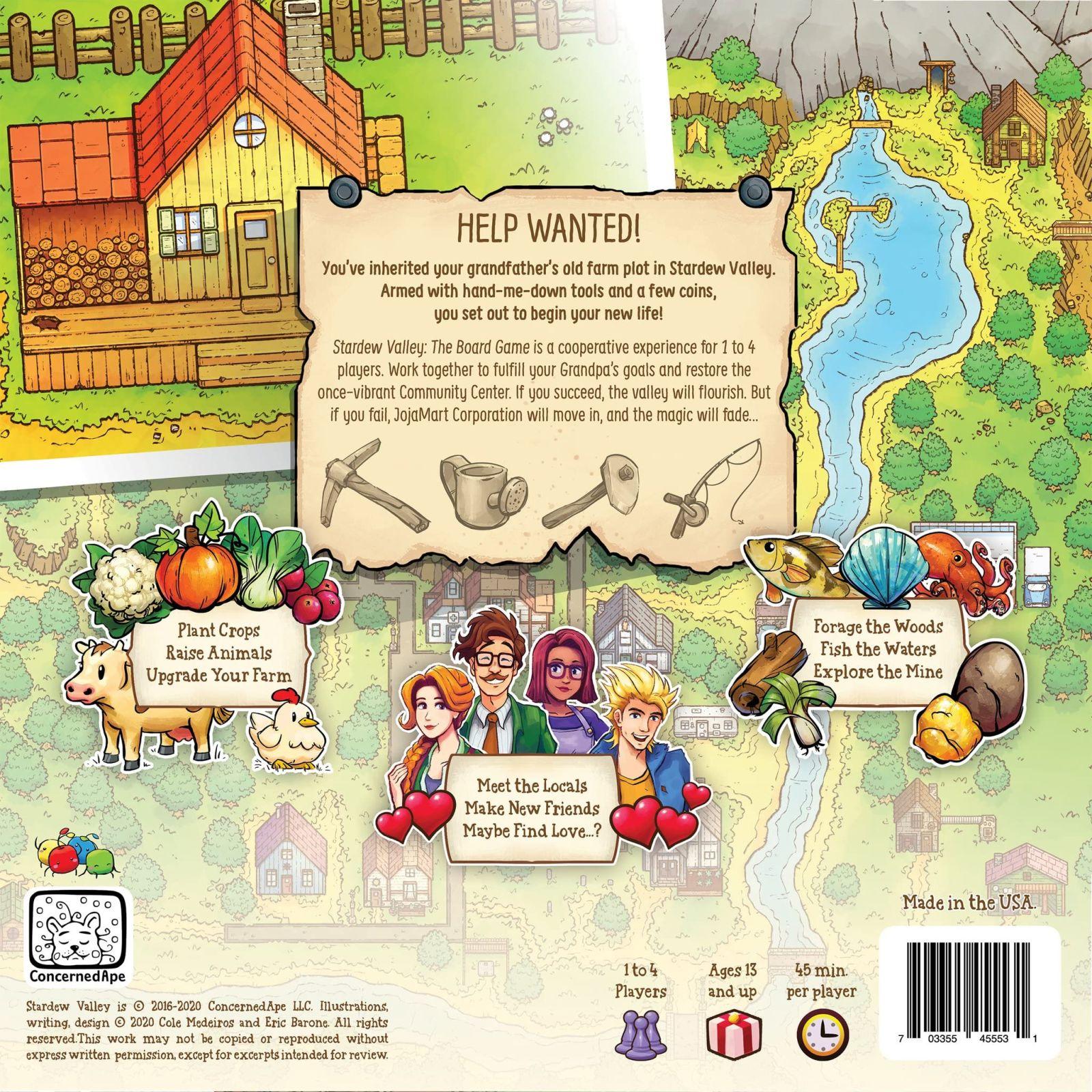 ConcernedApe LLC Stardew Valley: Lauamäng, 1-4 mängijale, 45-200 minutit mänguaega, ingliskeelne – detailne vaade