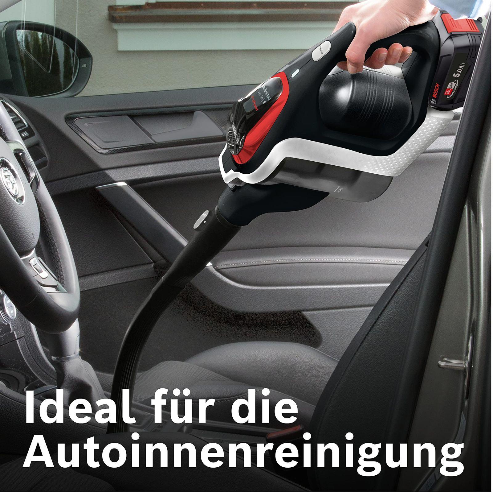Bosch juhtmevaba akuga tolmuimeja Unlimited ProPower Serie 8 BSS81POW1, kotivaba, hügieenifilter, suur imemisvõimsus, pikk tööaeg, kiire laadimine, piludüüs, must – pilt 9
