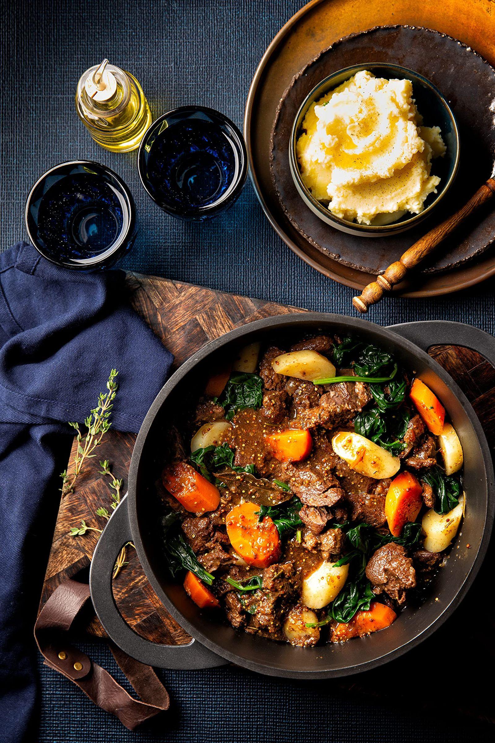 Tefal TRATTORIA E21853 hautamispott | Alumiiniumvalu | Valualumiiniumist kaas | Mittekleepuv kate | Suurepärane soojapidavus | Hautamisroogade jaoks | Silikoonist käepideme kaitsega | Praepott | Induktsioonisobiv | Must, 28 cm – pilt 9