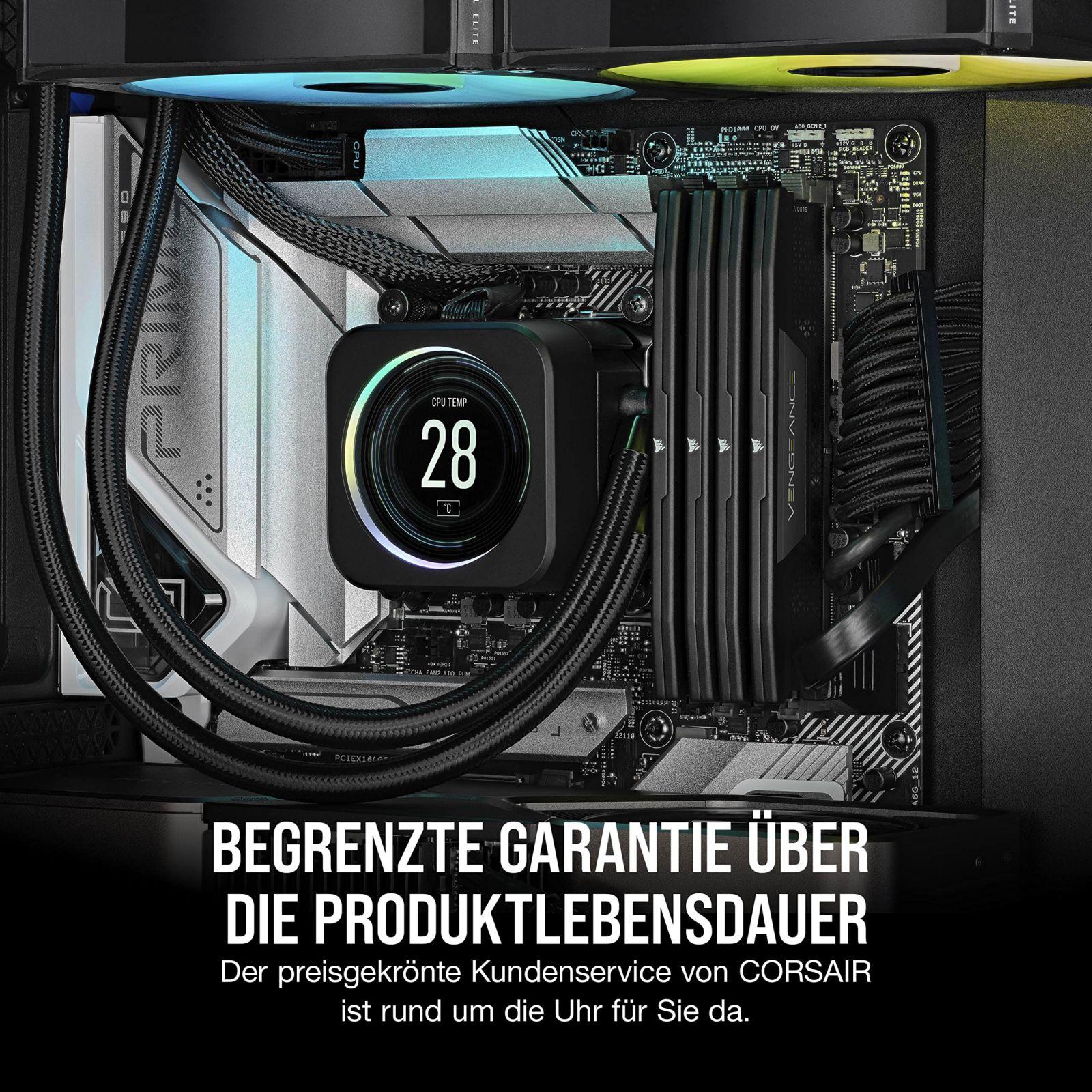 Corsair VENGEANCE DDR5 RAM 32GB (2x16GB) 5200MHz CL40 Intel XMP iCUE Ühilduv Arvutimälu – Must (CMK32GX5M2B5200C40) – pilt 6