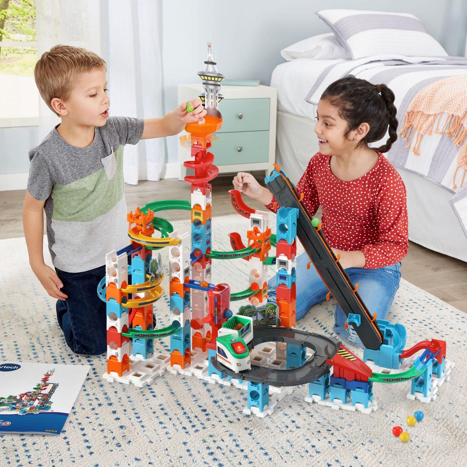 VTech Marble Rush – Super Sky Tower Set XL300 E – Interaktiivne kuulirada – Lastele vanuses 4-12 aastat – pilt 6