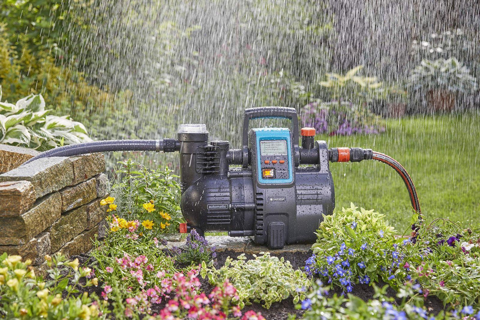 Gardena Comfort koduveepump 5000/5E LCD: veepump LC-ekraaniga, energiasäästlik, vooluhulk 5000 l/h, 1300W mootor termokaitselülitiga, kuivalt töötamise kaitse (1759-20) – pilt 7