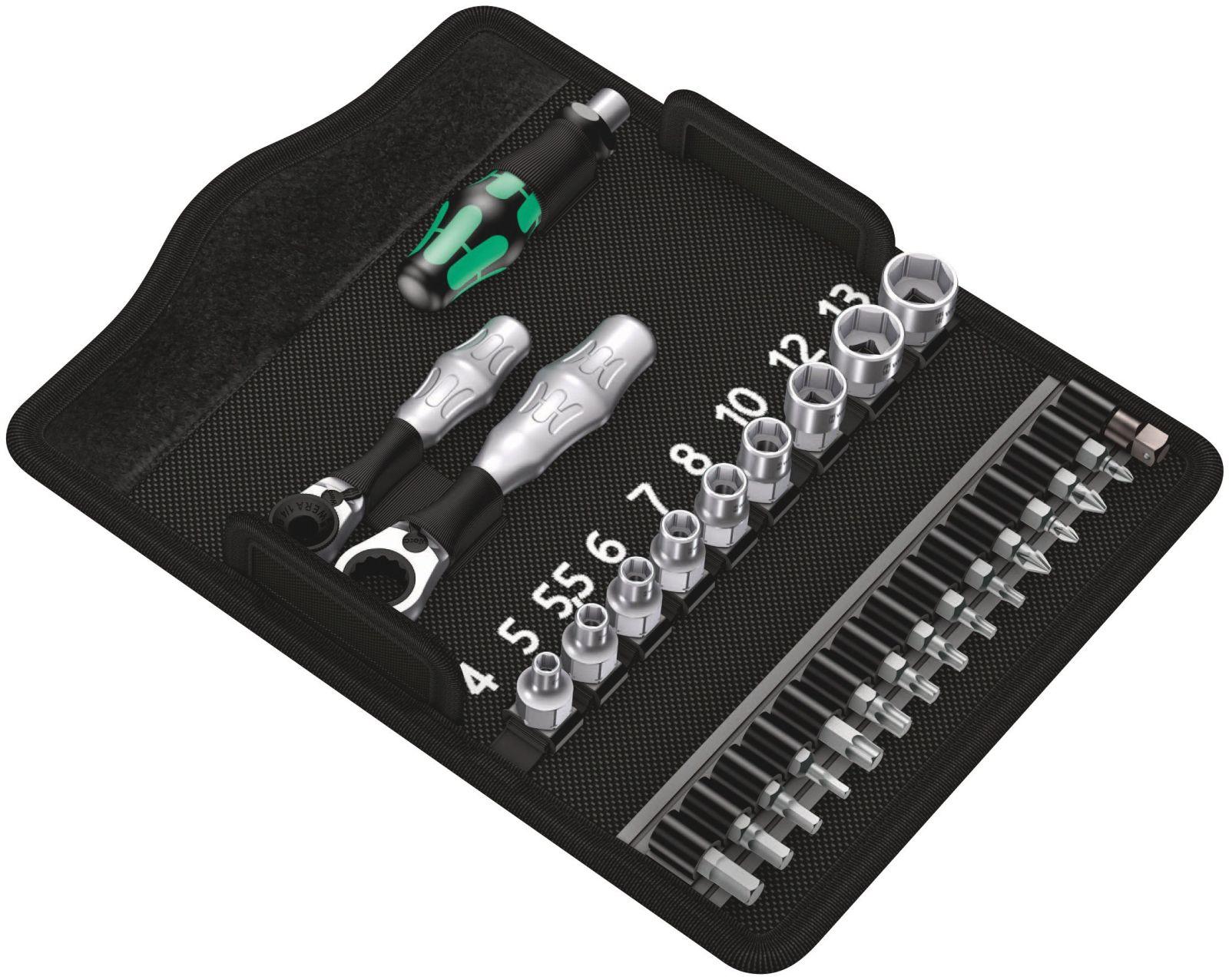 Wera 05135918001 Kraftform Kompakt Zyklop Mini 2, 27-osaline, universaalne suurus