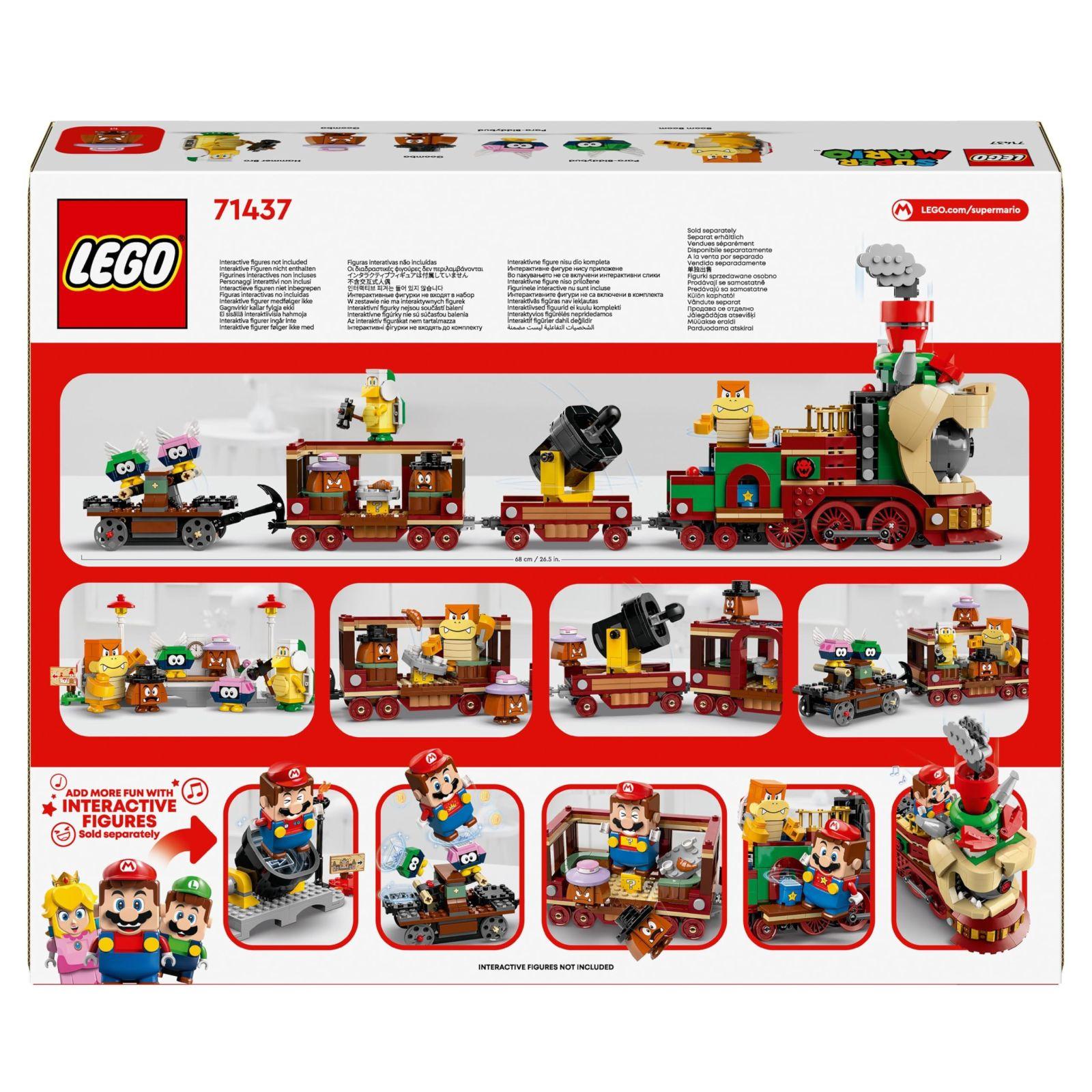 LEGO Super Mario Bowseri Kiirrong – Seiklusmängukomplekt lastele, Hammer-Brüder, 2 Gumbat ja 2 Parapunkte, Nintendo kingitus poistele, tüdrukutele ja mängusõpradele 71437 – pilt 9