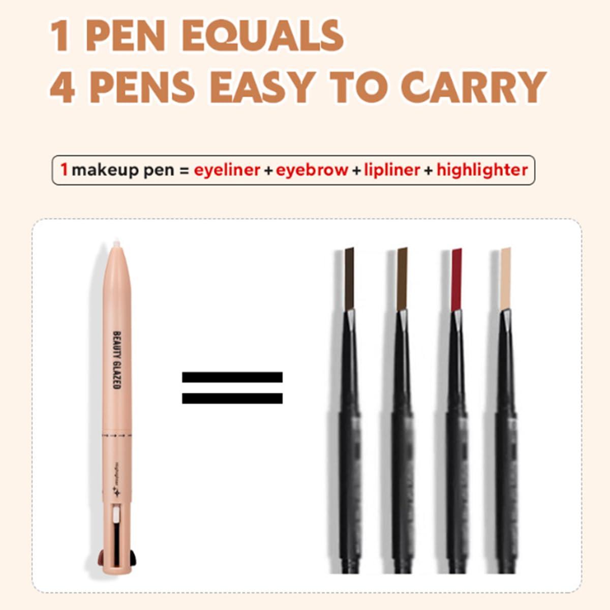 Beauty Searcher mitmeotstarbeline 4-in-1 meigipliiats — – kasutusnäide
