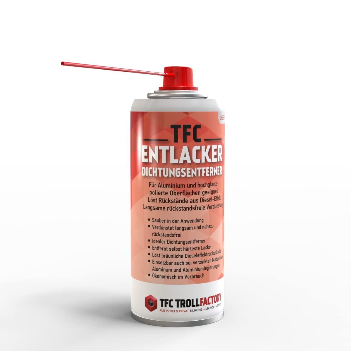 TFC Troll Factory võimas värvieemaldaja 400 ml – kasutusnäide
