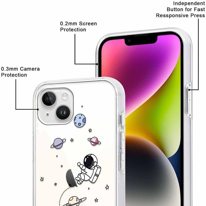 Yoedge õhuke TPU kaitseümbris Apple iPhone 15 jaoks – kasutusnäide