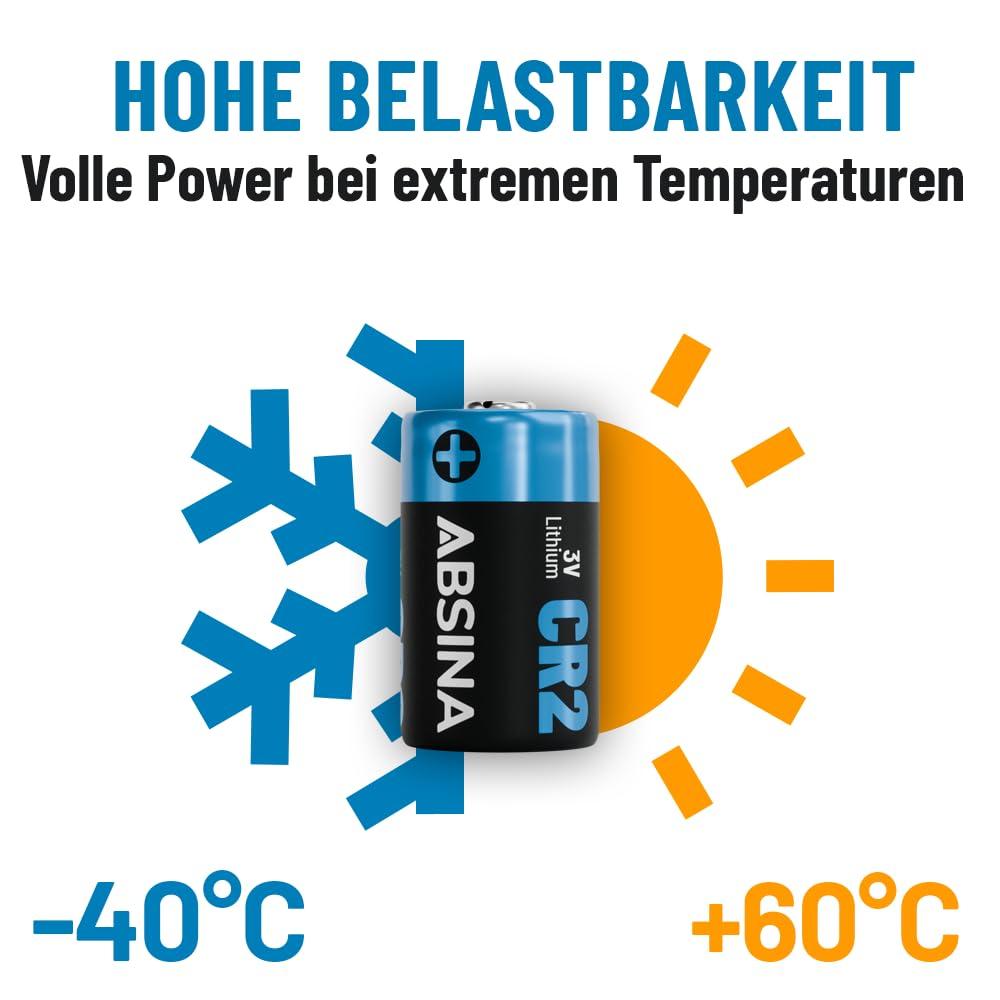 ABSINA vastupidavad CR2 liitium-elemendid fotokasutuseks ja – pilt 6