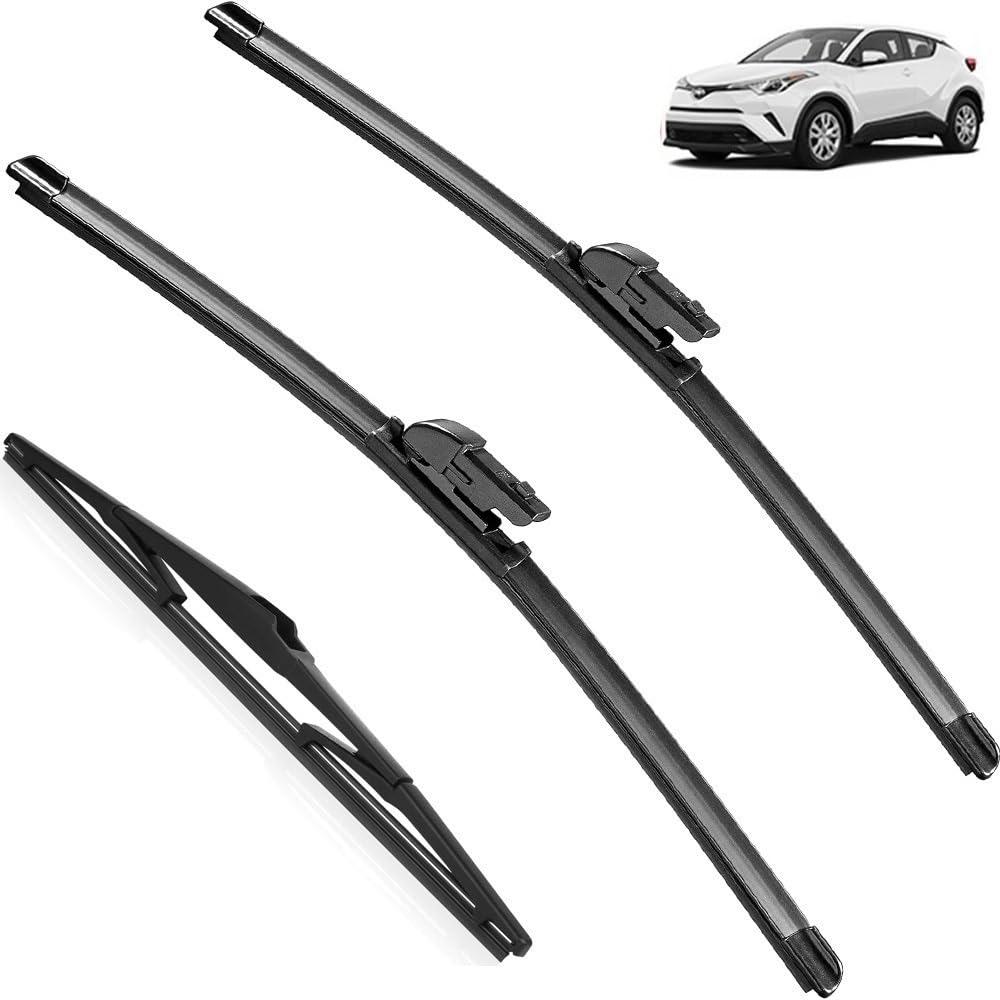 Autopixl kvaliteetsed klaasipuhastid Toyota C‑HRile (komplekt)