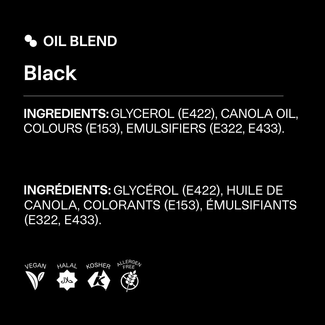 Colour Mill õlipõhine toiduvärv CMO20BLK – detailne vaade