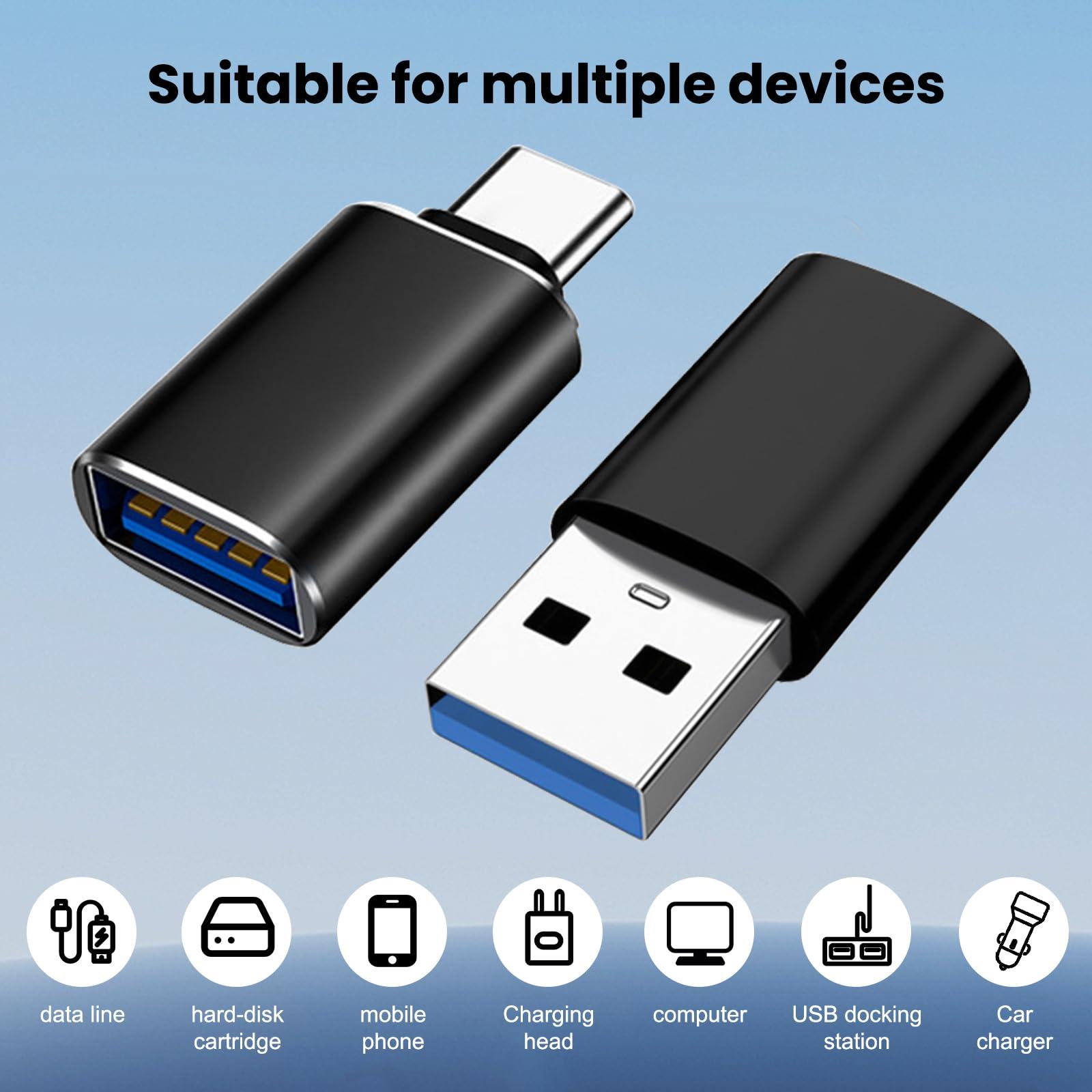 Stdlyxun vastupidav USB-C  USB adapter kiire laadimisega – detailne vaade