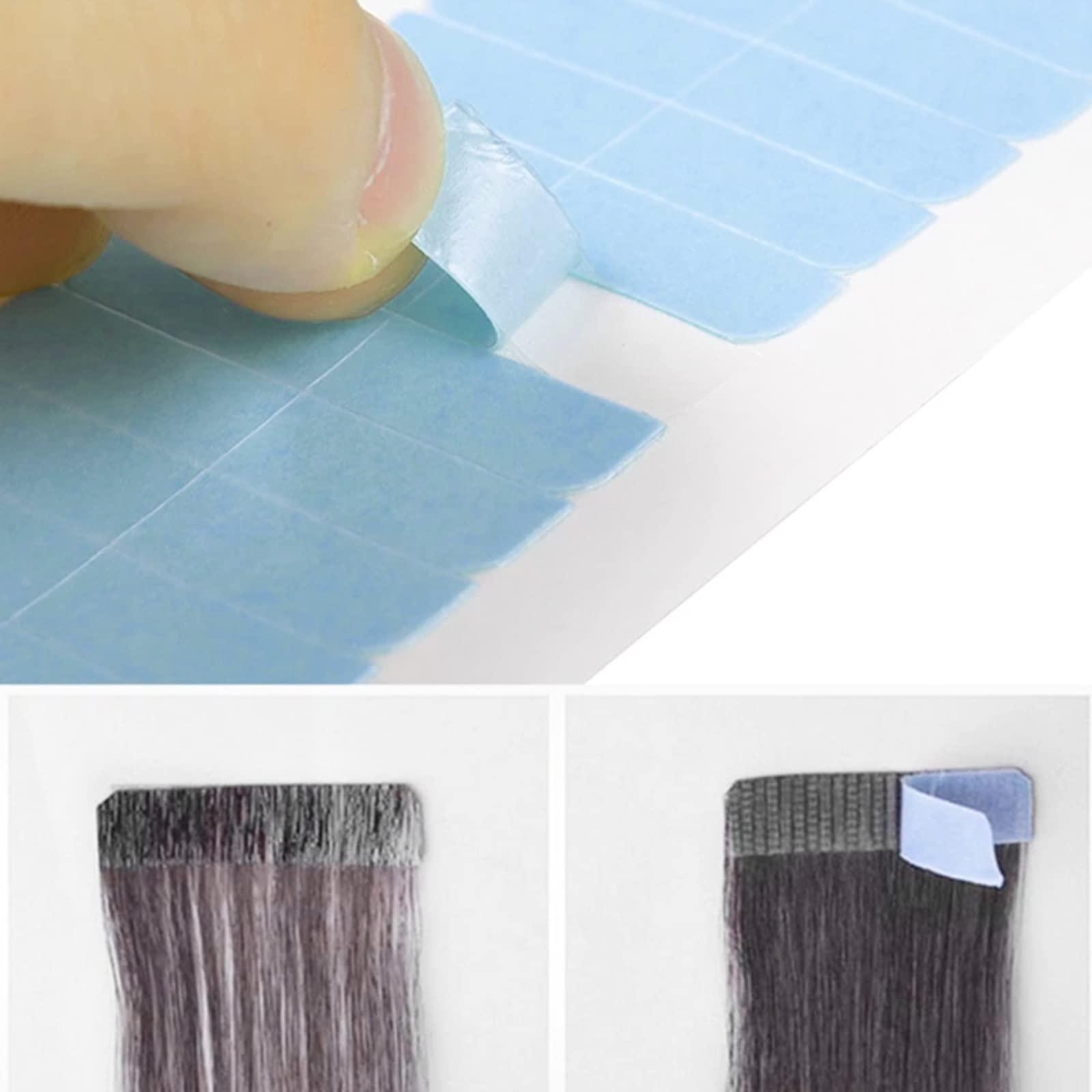 iLamdeetek HH-HairExtensions-144PCS-Blue liimid – detailne lähivaade