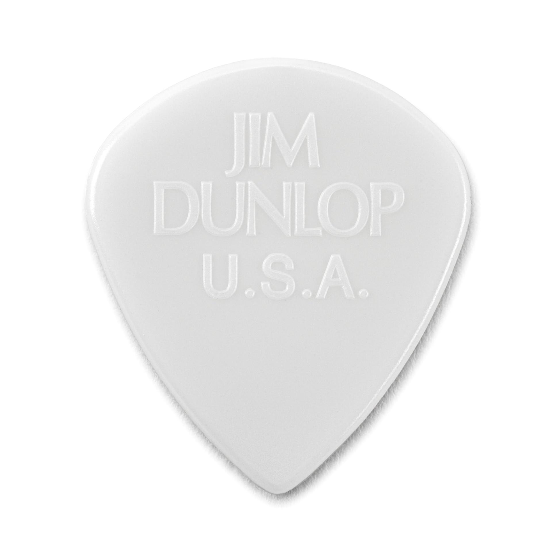 Jim Dunlop eritöötlusega nailonplektrum – soe ja täpne toon – pakend ja tarvikud