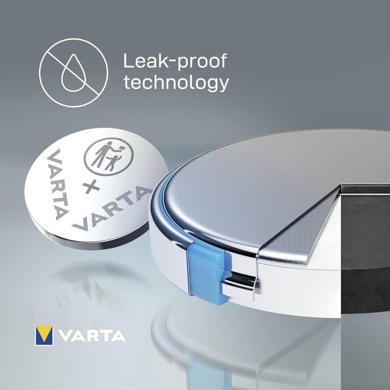 VARTA CR2032 liitium-nööpbatterid 5tk – stabiilne toide – kasutusnäide
