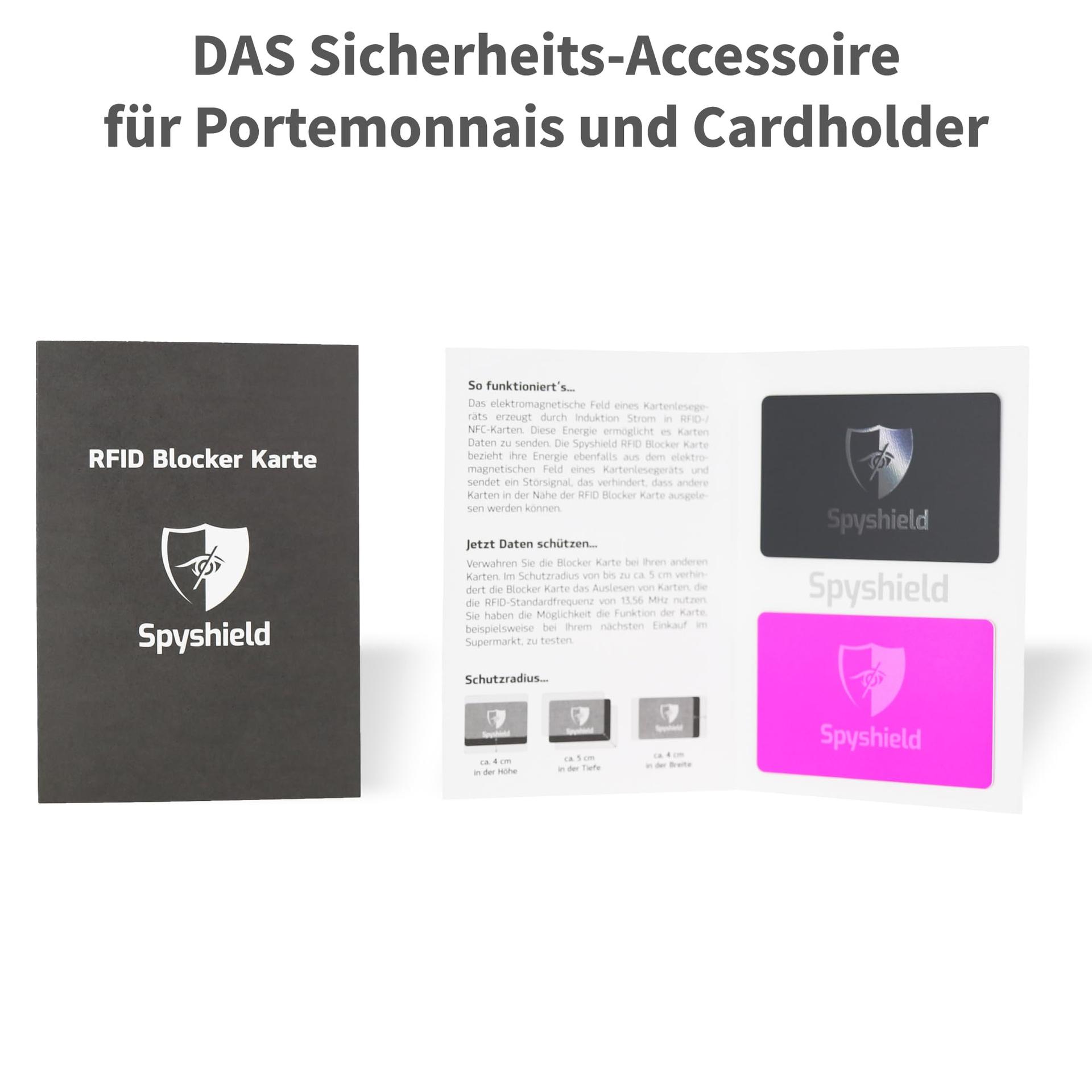 Spyshield mattschwarе RFID-kaitsekaart – õhuke ja diskreetne – pilt 7