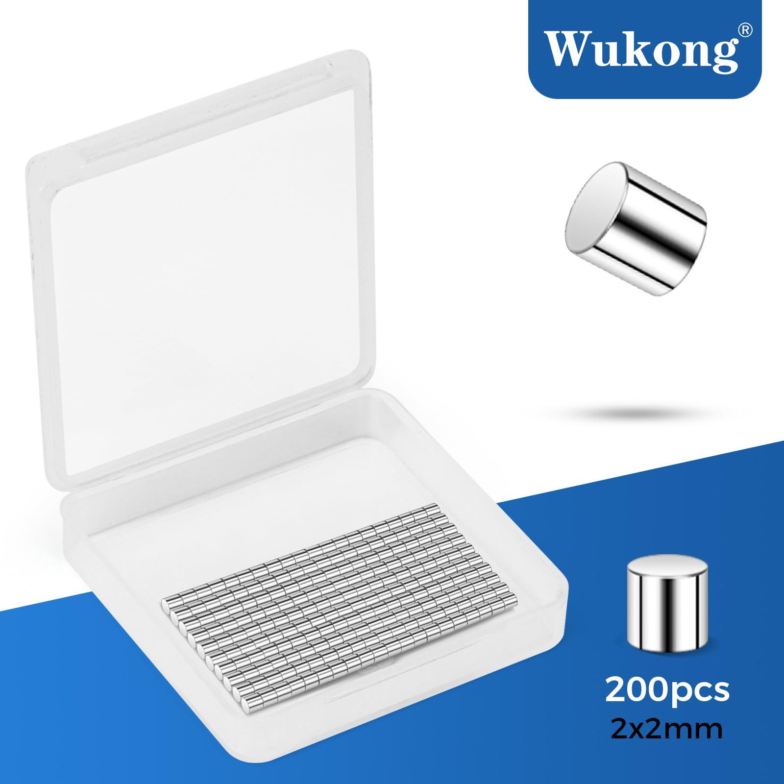 Wukong tugevad 2×2 mm mini magnetid — väikesed ja vastupidavad – lisavaade