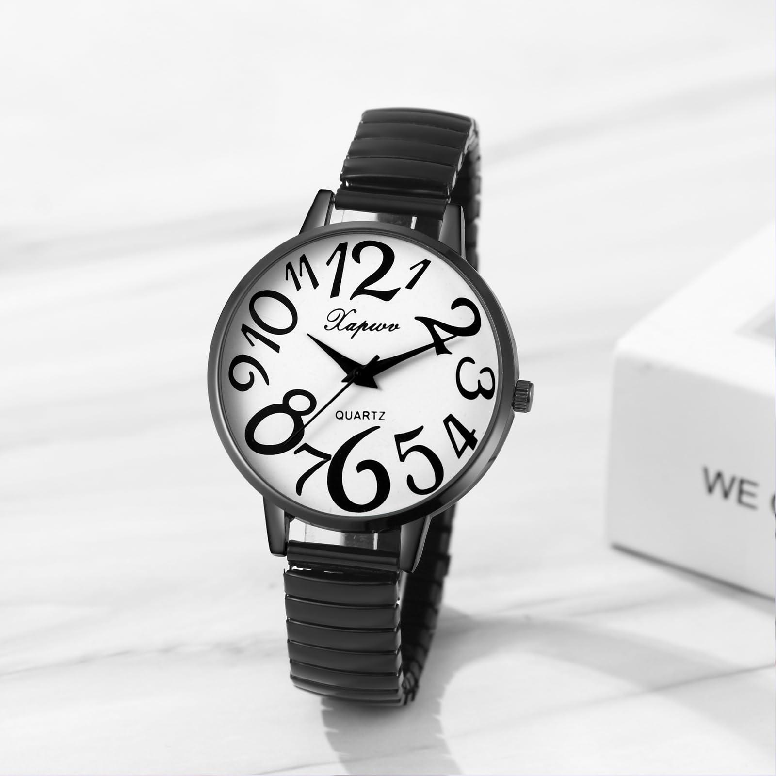 JewelryWe JW403P0055 Elastne naiste käekell 3tk – detailne vaade