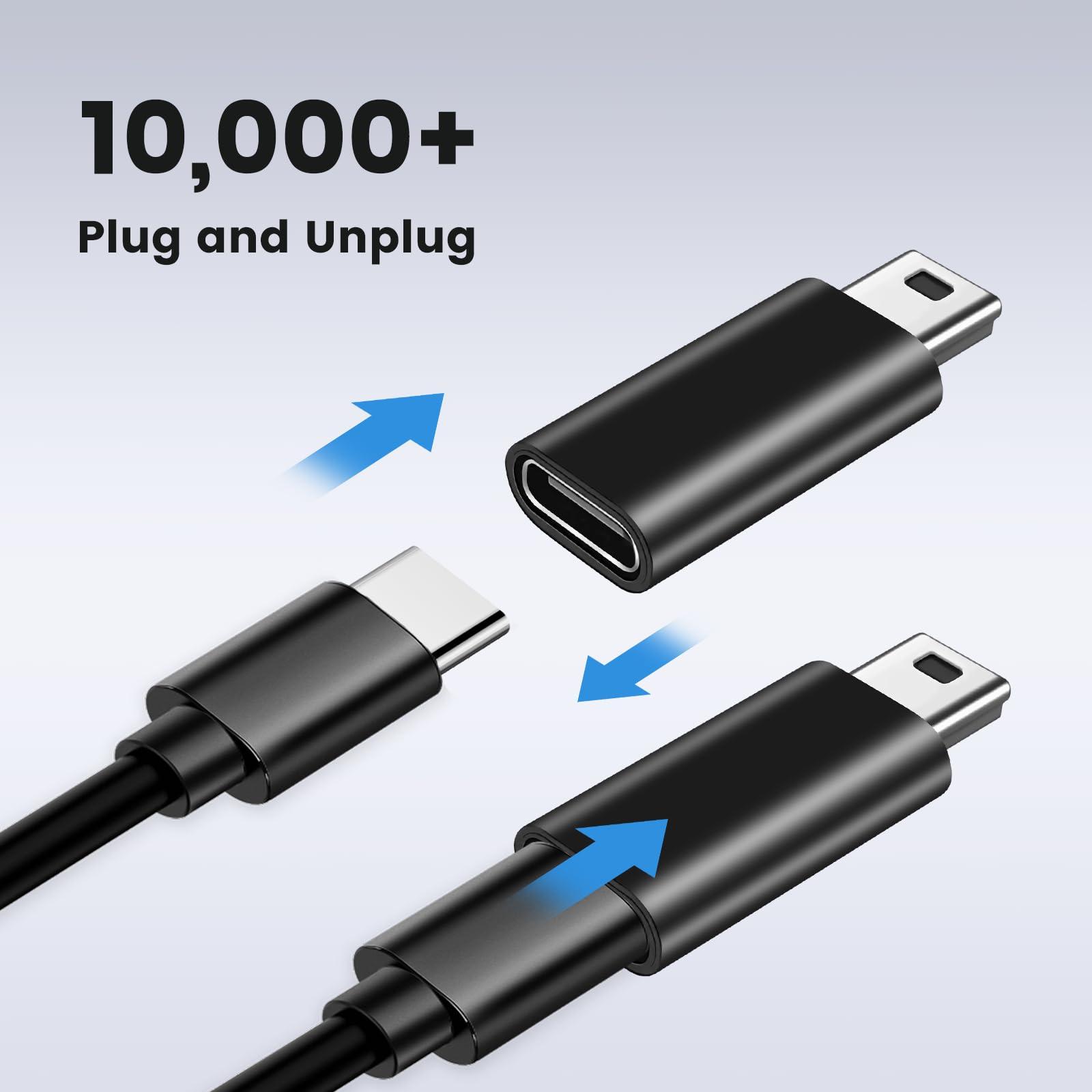 BORLTER CLAMP mini-USB adapter USB-C ühenduseks – detailne vaade