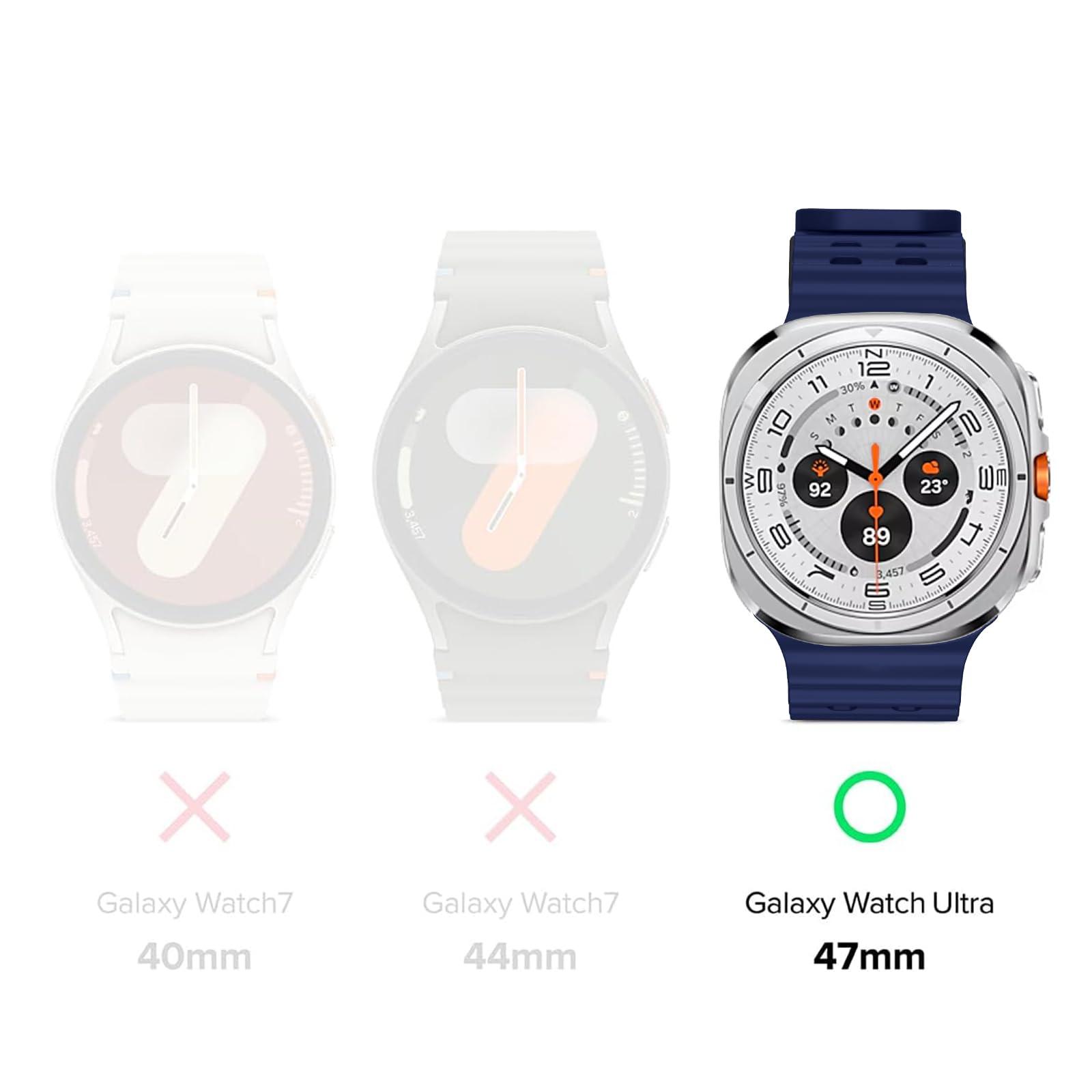 Songsier pehme silikoonrandmepael – sobib Galaxy Watch Ultra 47mm – pilt 7