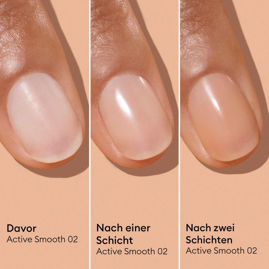 Manucurist hooldav ja siluv küünelakk – satin-beige toon – pilt 6