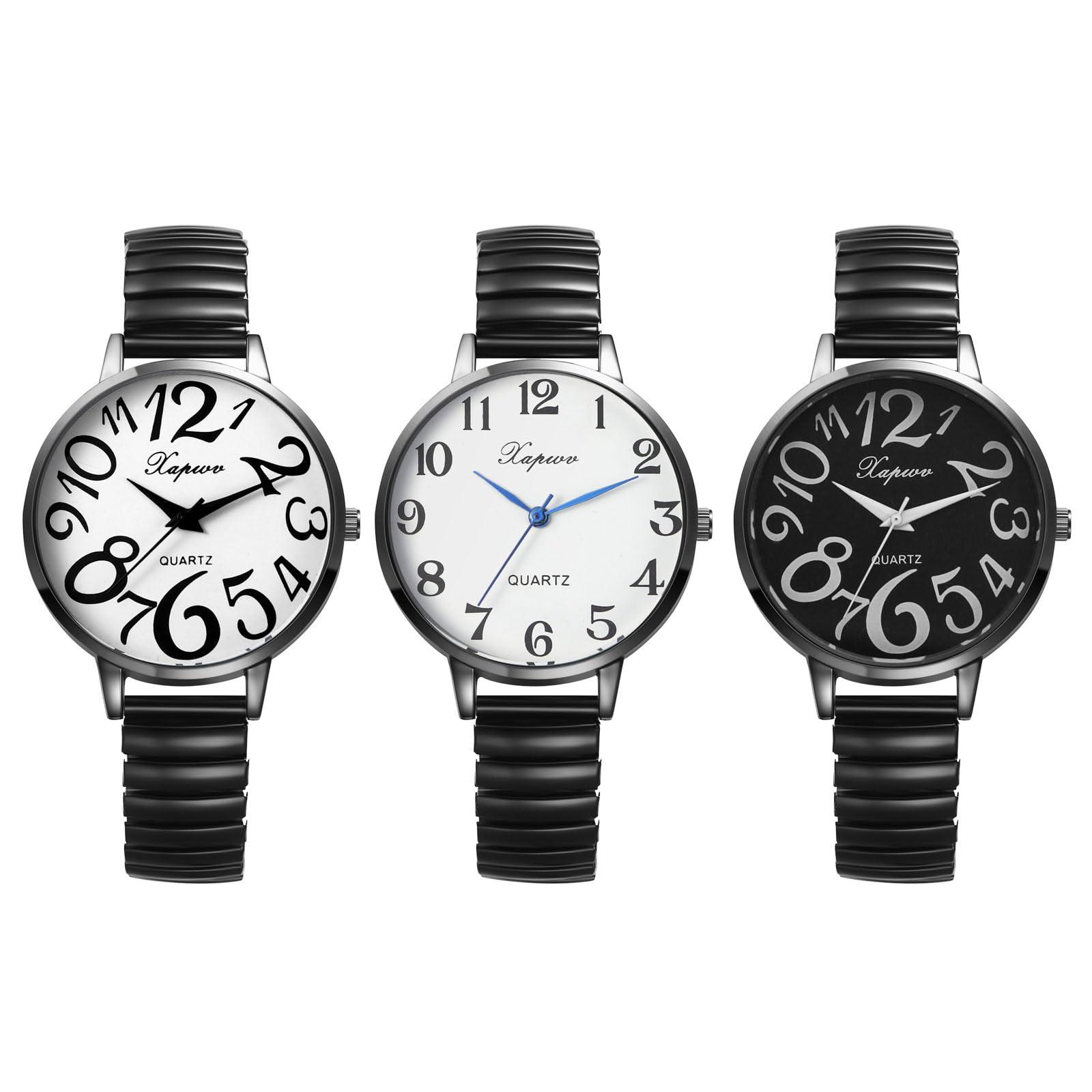 JewelryWe JW403P0055 Elastne naiste käekell 3tk