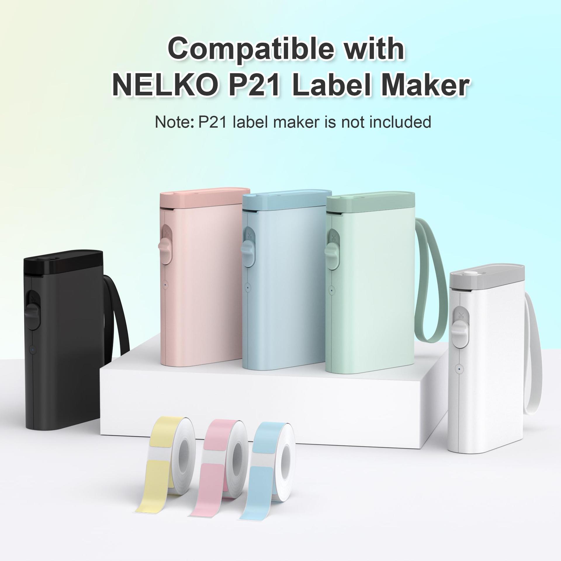 Nelko kvaliteetne etikettide rull 14 x 50 mm – kontorile – lisavaade