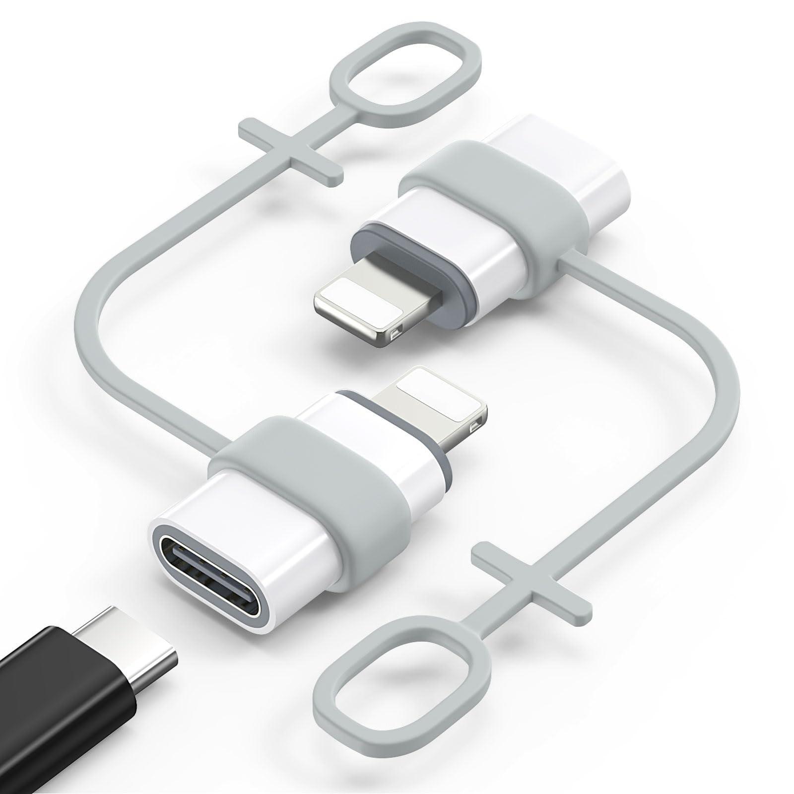MoKo vastupidav USB-C → Lightning adapter kiire laadimisega