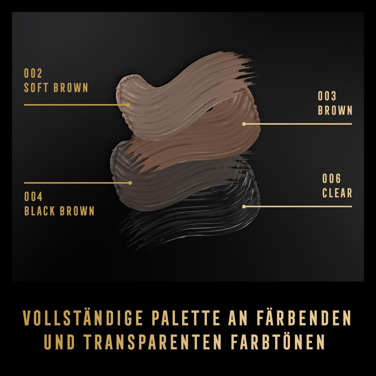 Max Factor läbipaistev Brow Sculpt geel — volüüm ja püsiv – pilt 6