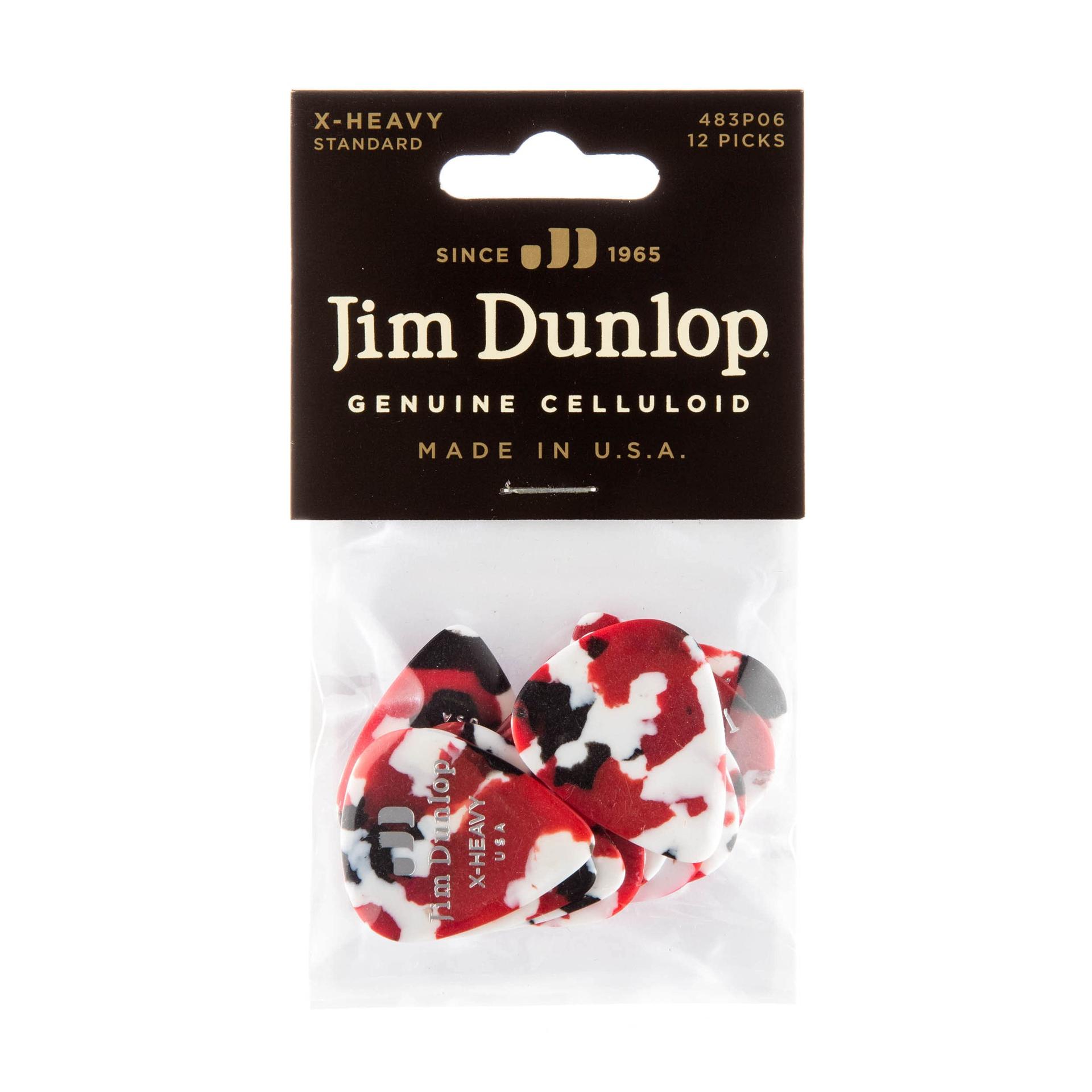 Jim Dunlop zelluloidplektrid – tugev kõla ja mugav mängitavus – kasutusnäide