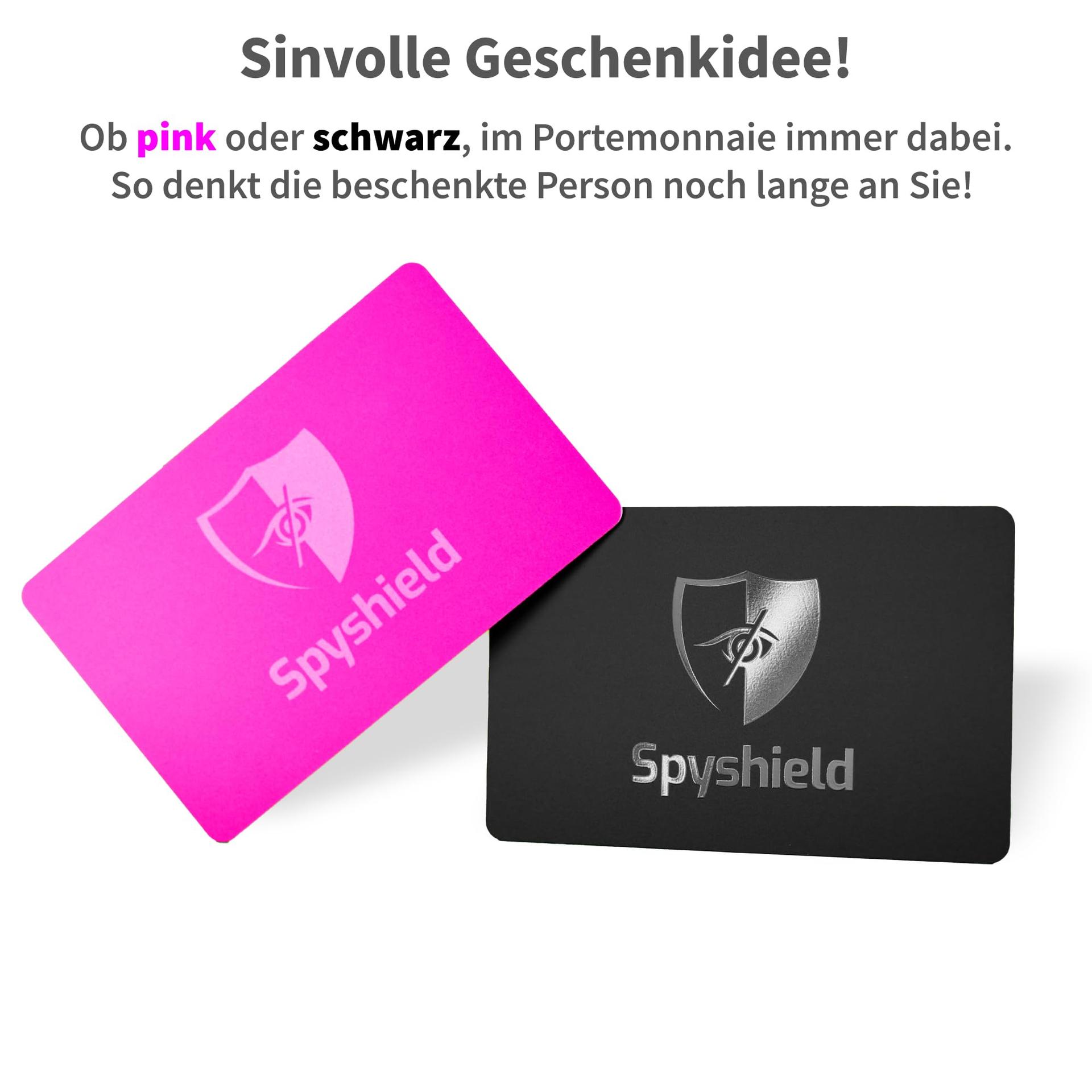 Spyshield mattschwarе RFID-kaitsekaart – õhuke ja diskreetne – pilt 6