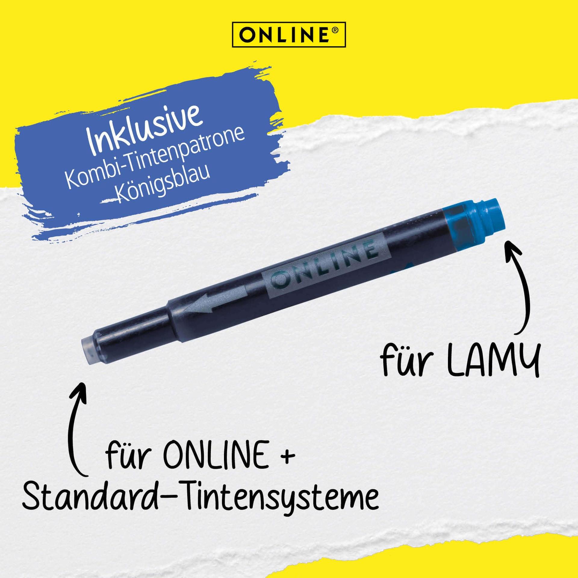 Online ergonoomiline tintroller – pehme käepide ja kassimuster – lisavaade