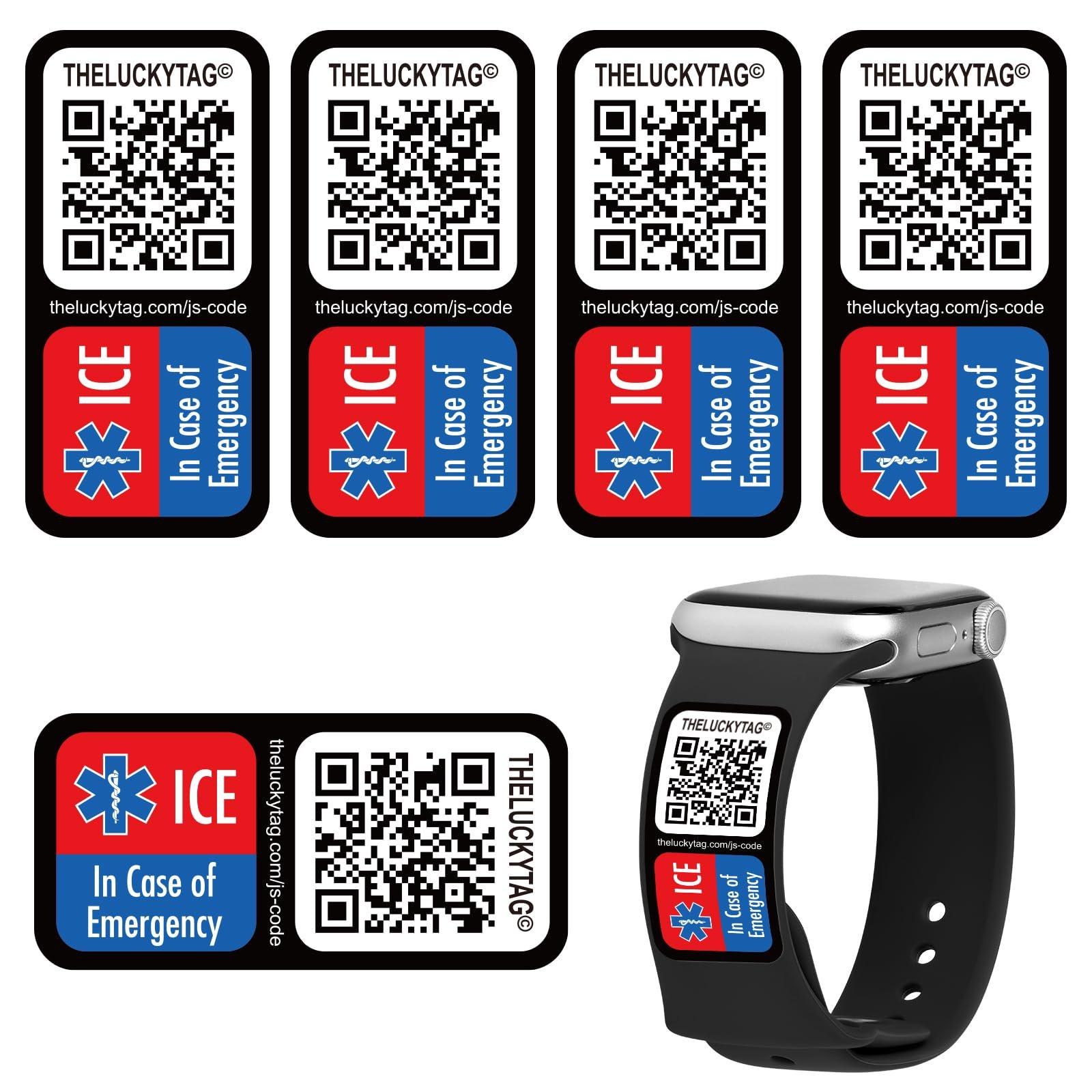 Theluckytag meditsiiniline QR-ID-ripats sportimiseks ja