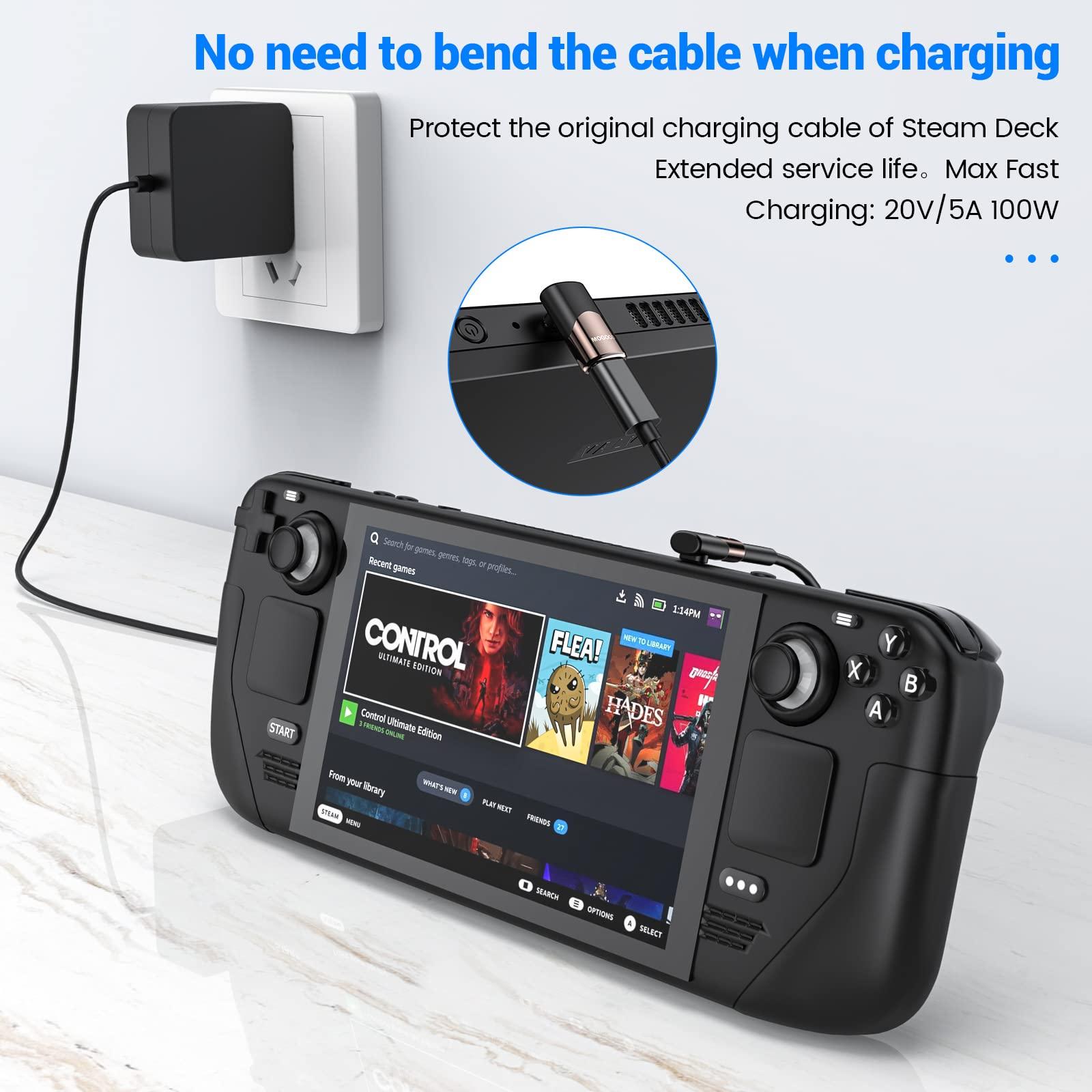 MOGOOD nurkadapter USB-C 90° — tugev kaitse ja mugav juhtim – pakend ja tarvikud
