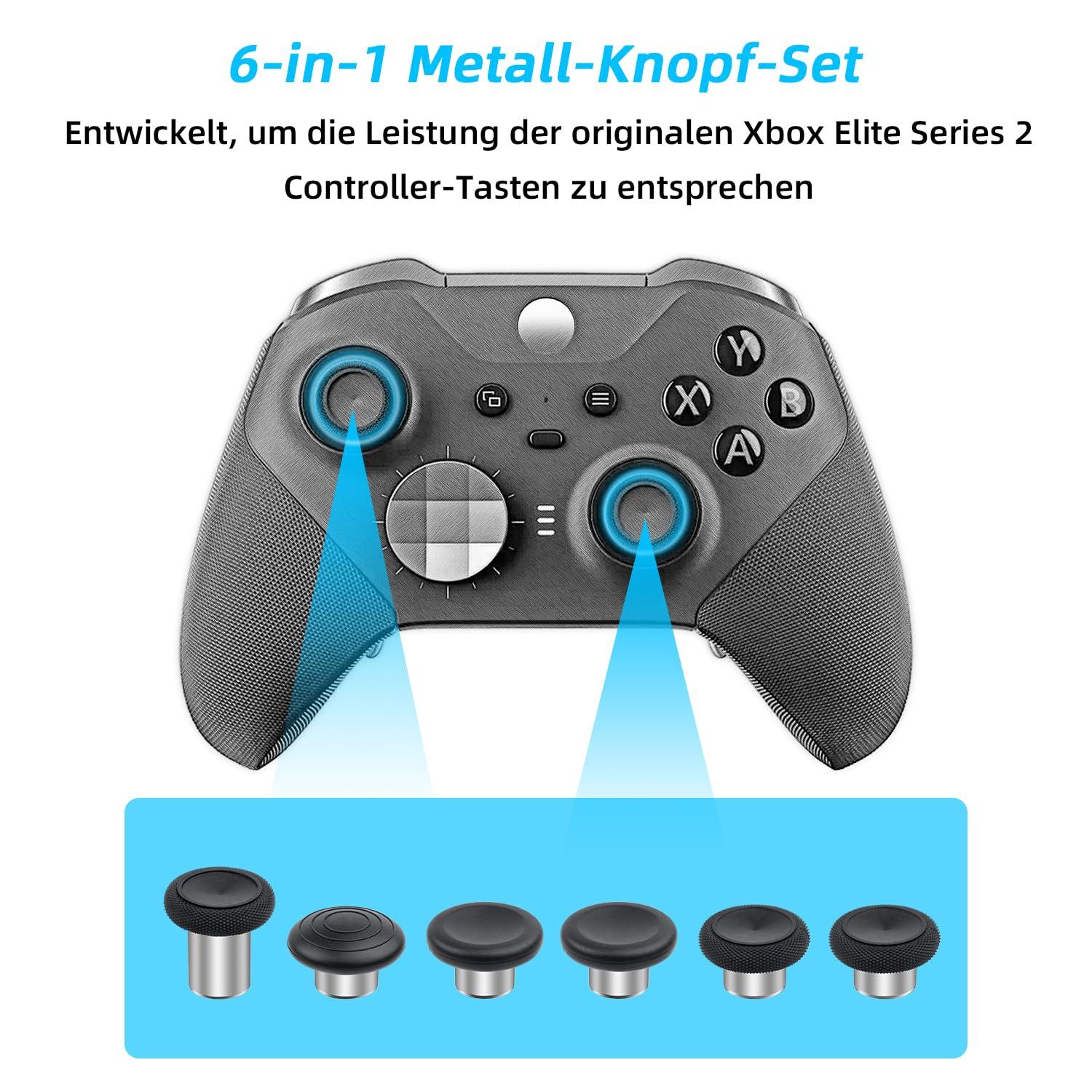 Mcbazel vastupidavad metallist thumbsticks – detailne vaade