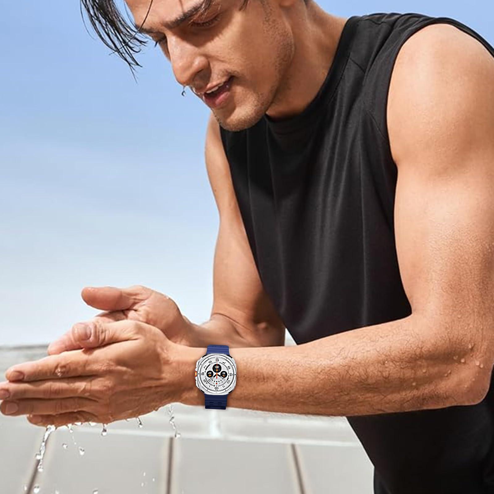 Songsier pehme silikoonrandmepael – sobib Galaxy Watch Ultra 47mm – pilt 6