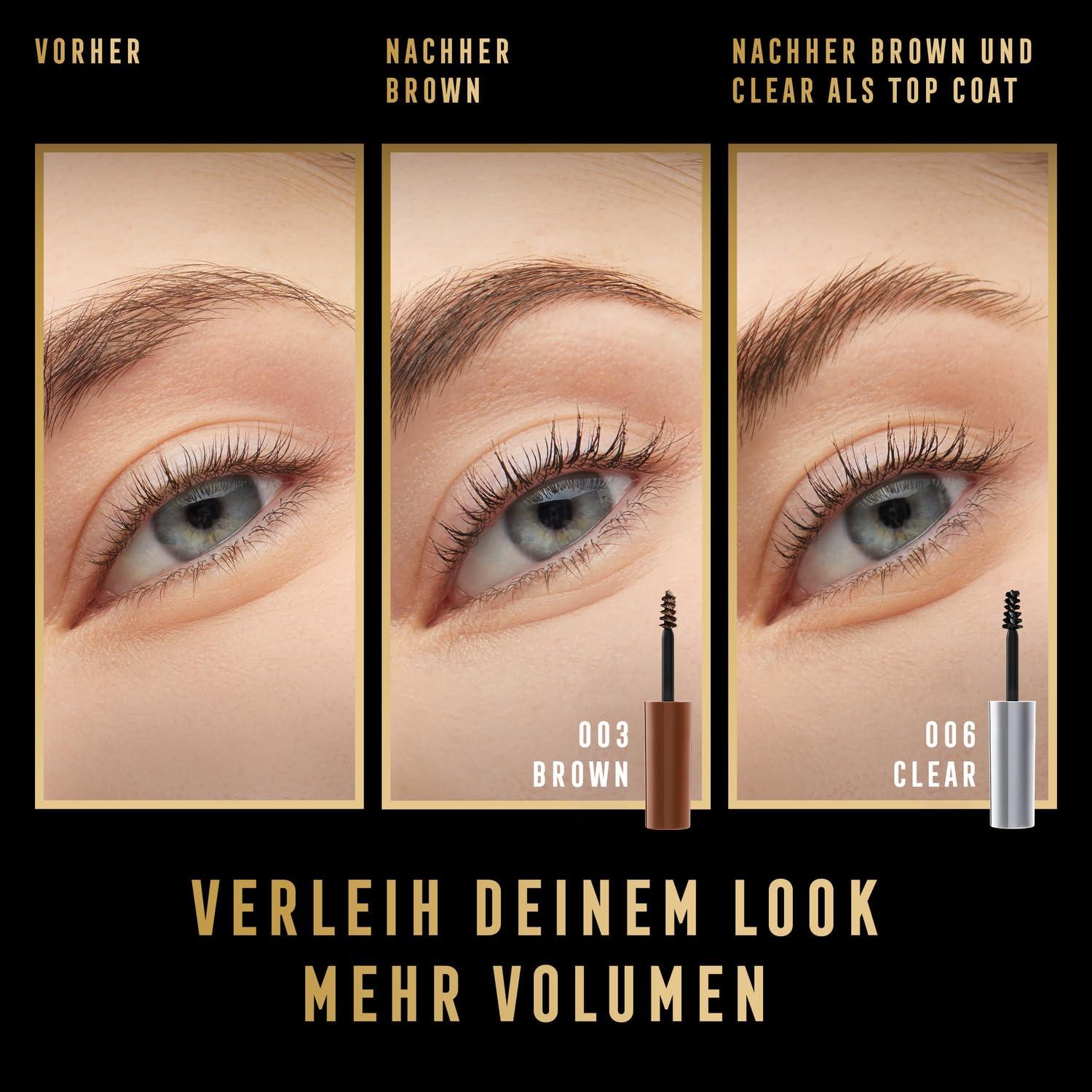 Max Factor läbipaistev Brow Sculpt geel — volüüm ja püsiv – lisavaade