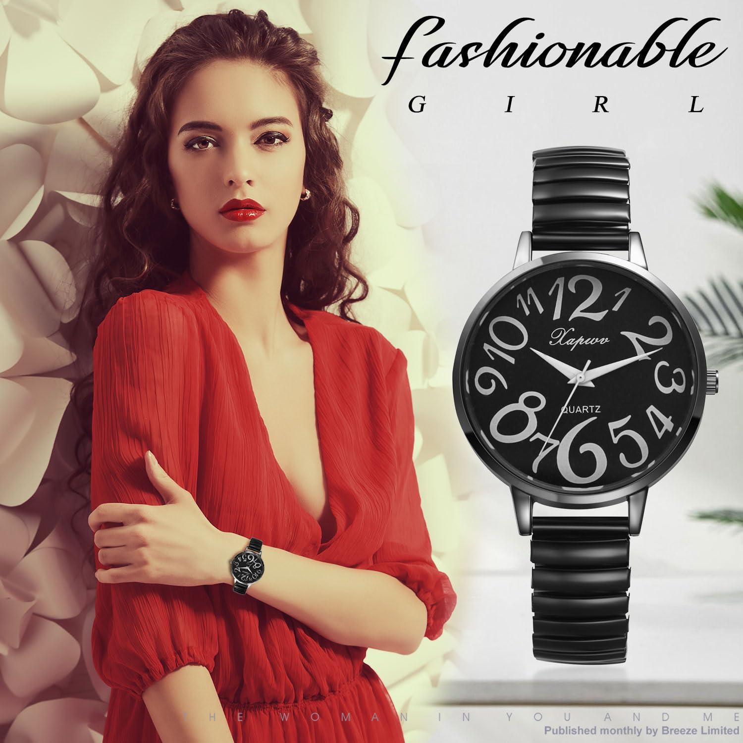 JewelryWe JW403P0055 Elastne naiste käekell 3tk – lisavaade