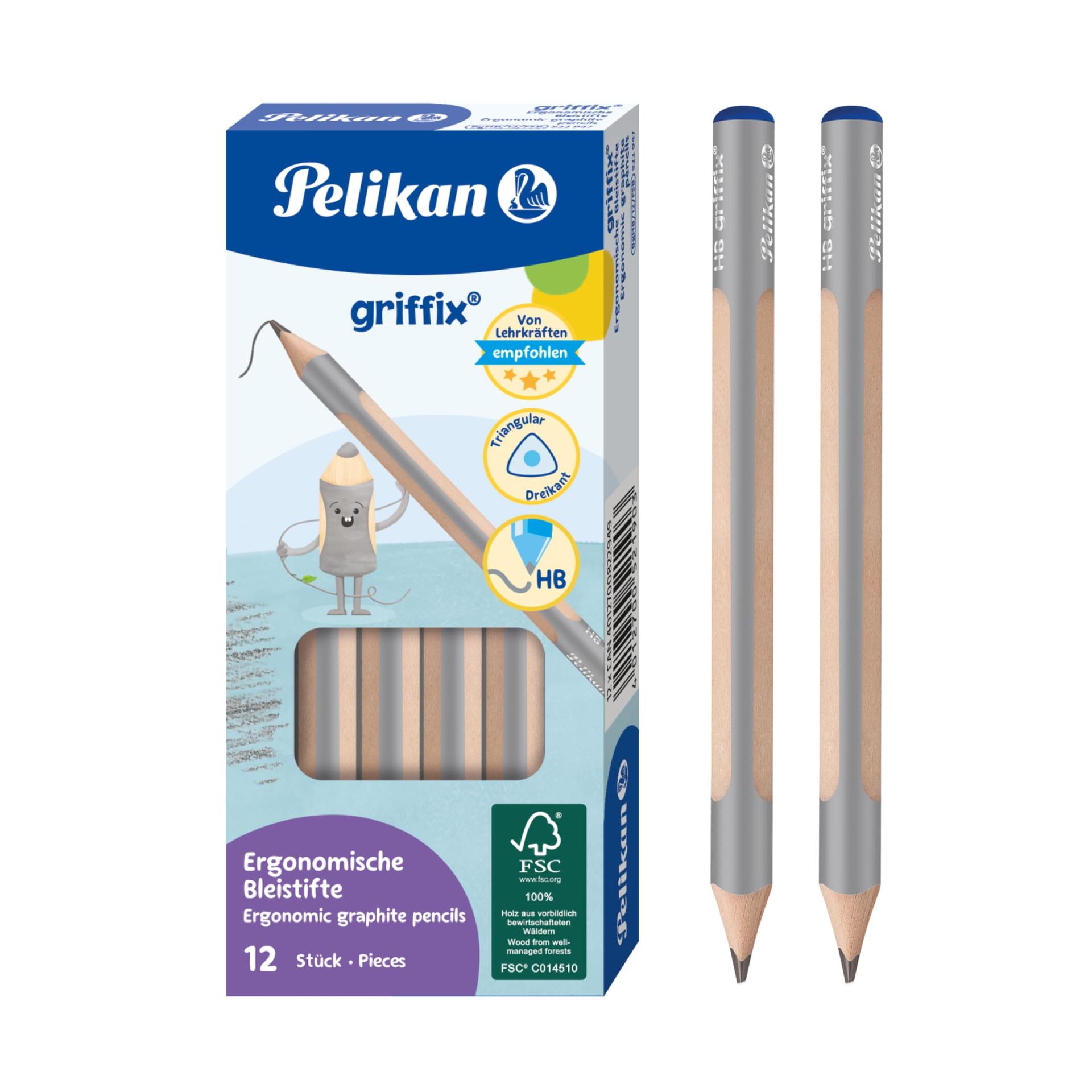 Pelikan ergonoomiline puidust kirjutuskoolituspliiats