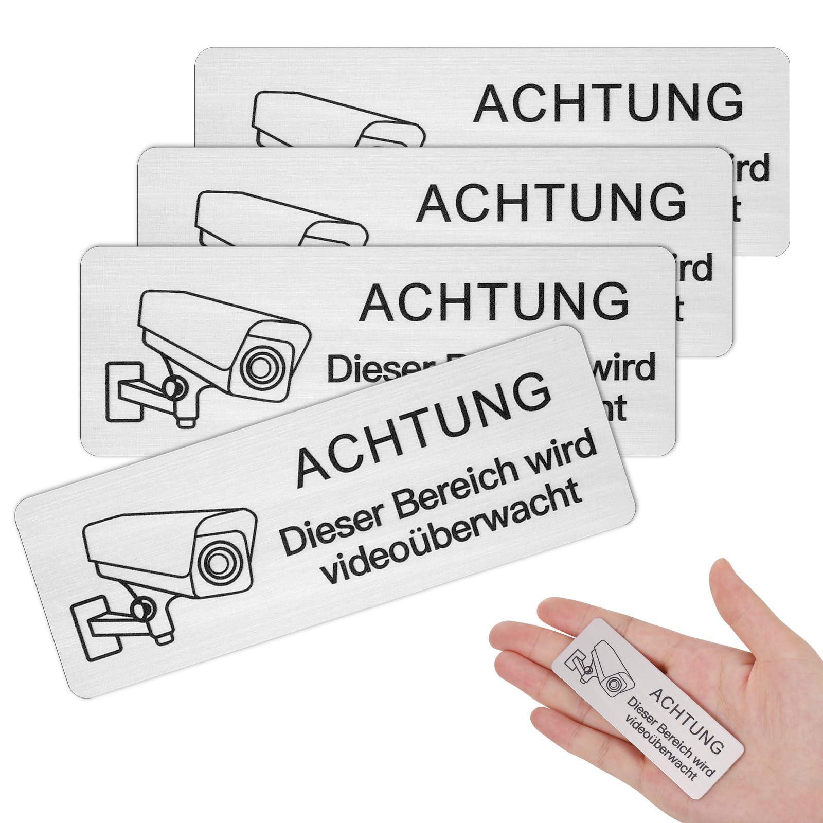 JIZZU Schild Videoüberwachung ehitusmaterjalid – toote esivaade – ripats charm