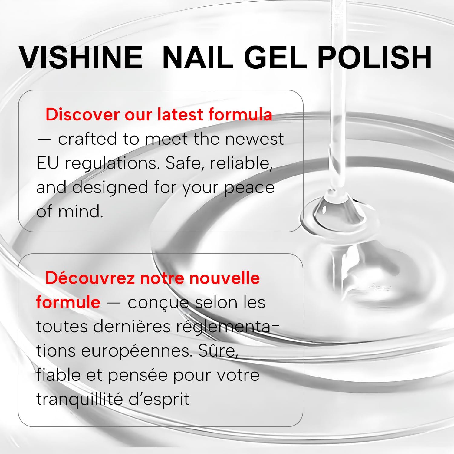 Vishine valge semi-püsiv geellakk – salonilähedane French – pilt 7