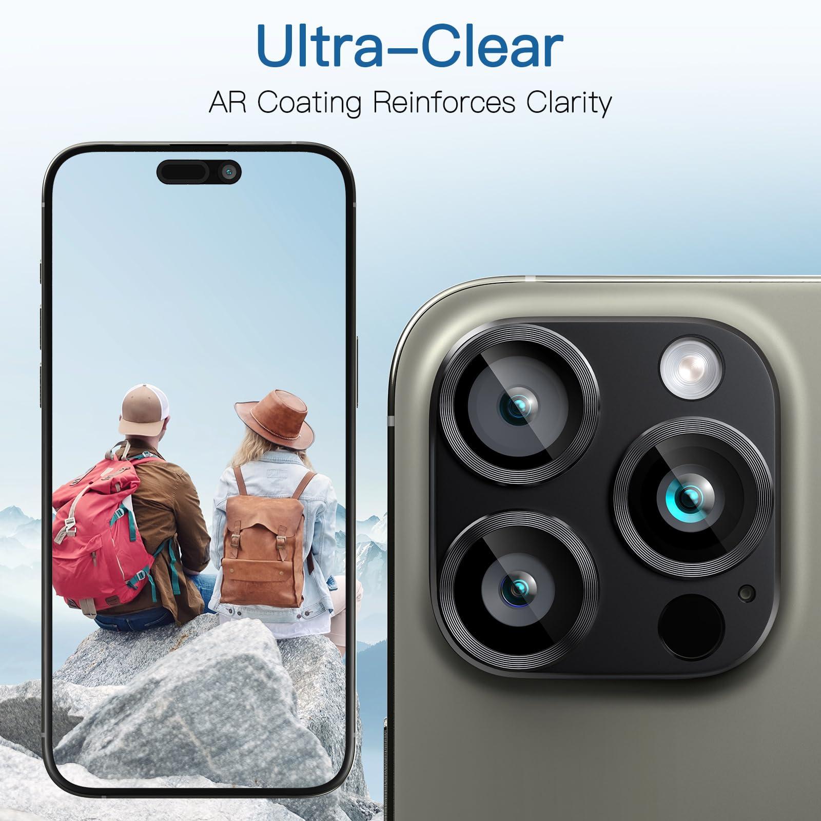 Giftorld kaameraobjektiivi kaitse iPhone 14 Pro/Max – lisavaade