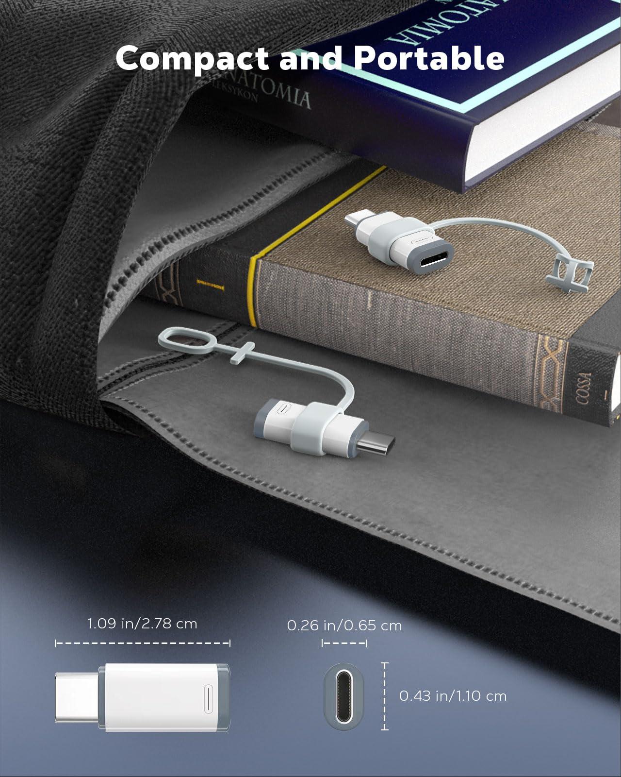 MoKo vastupidav Lightning–USB-C adapter reisiks ja koduseks – pilt 8