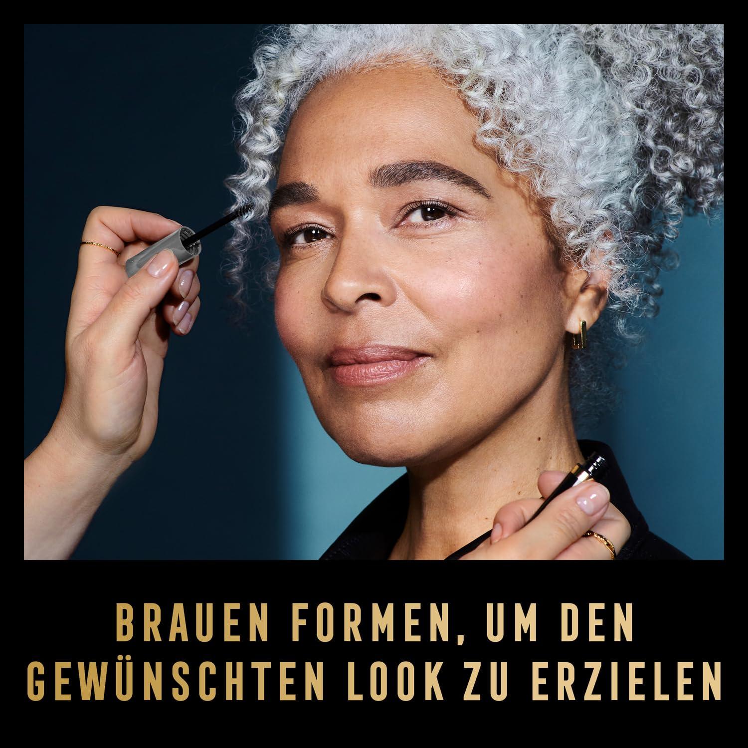 Max Factor läbipaistev Brow Sculpt geel — volüüm ja püsiv – kasutusnäide