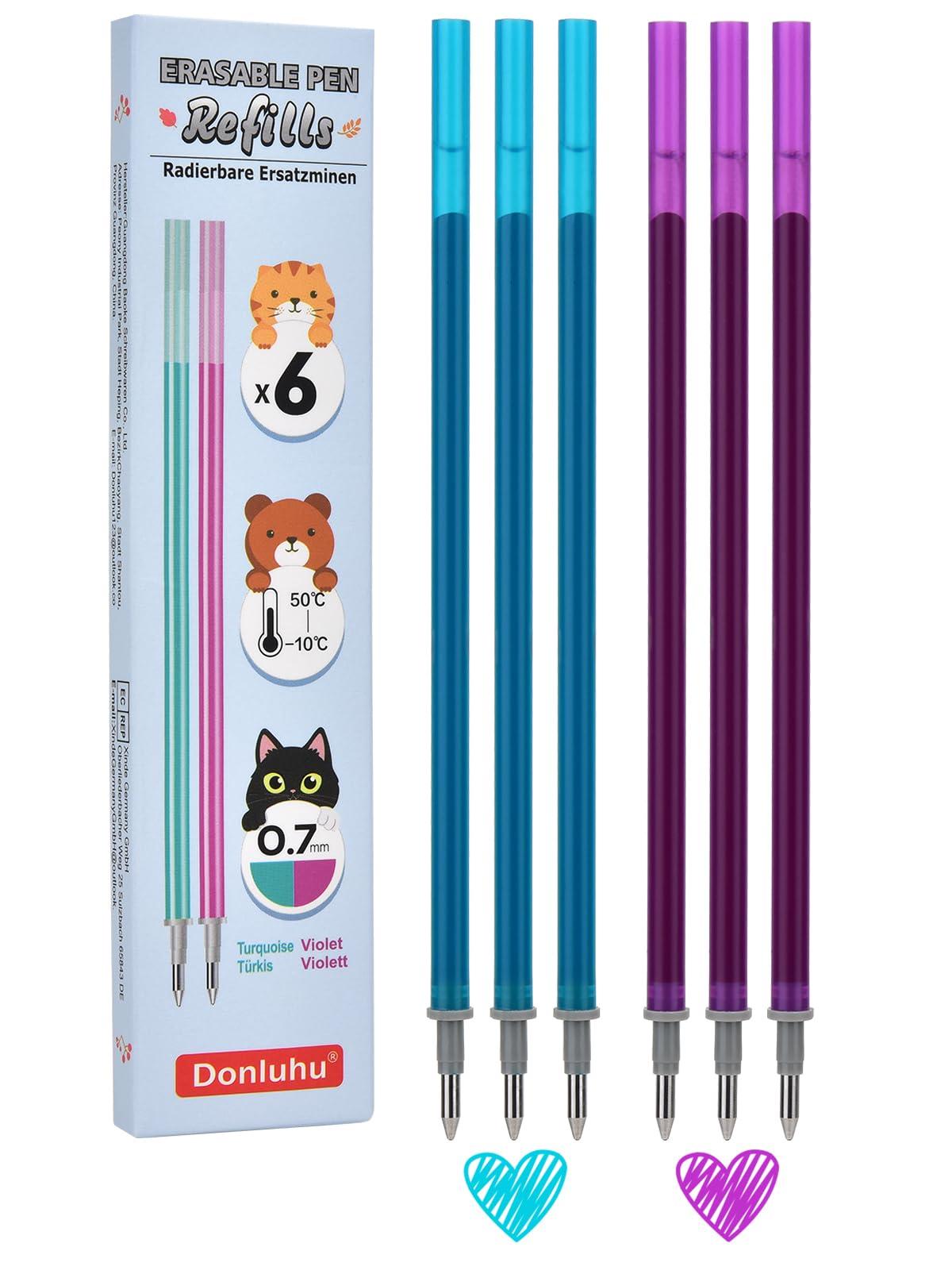 Donluhu kirjutusminid 0,7 mm – kustutatavad ja värvikad komplekt