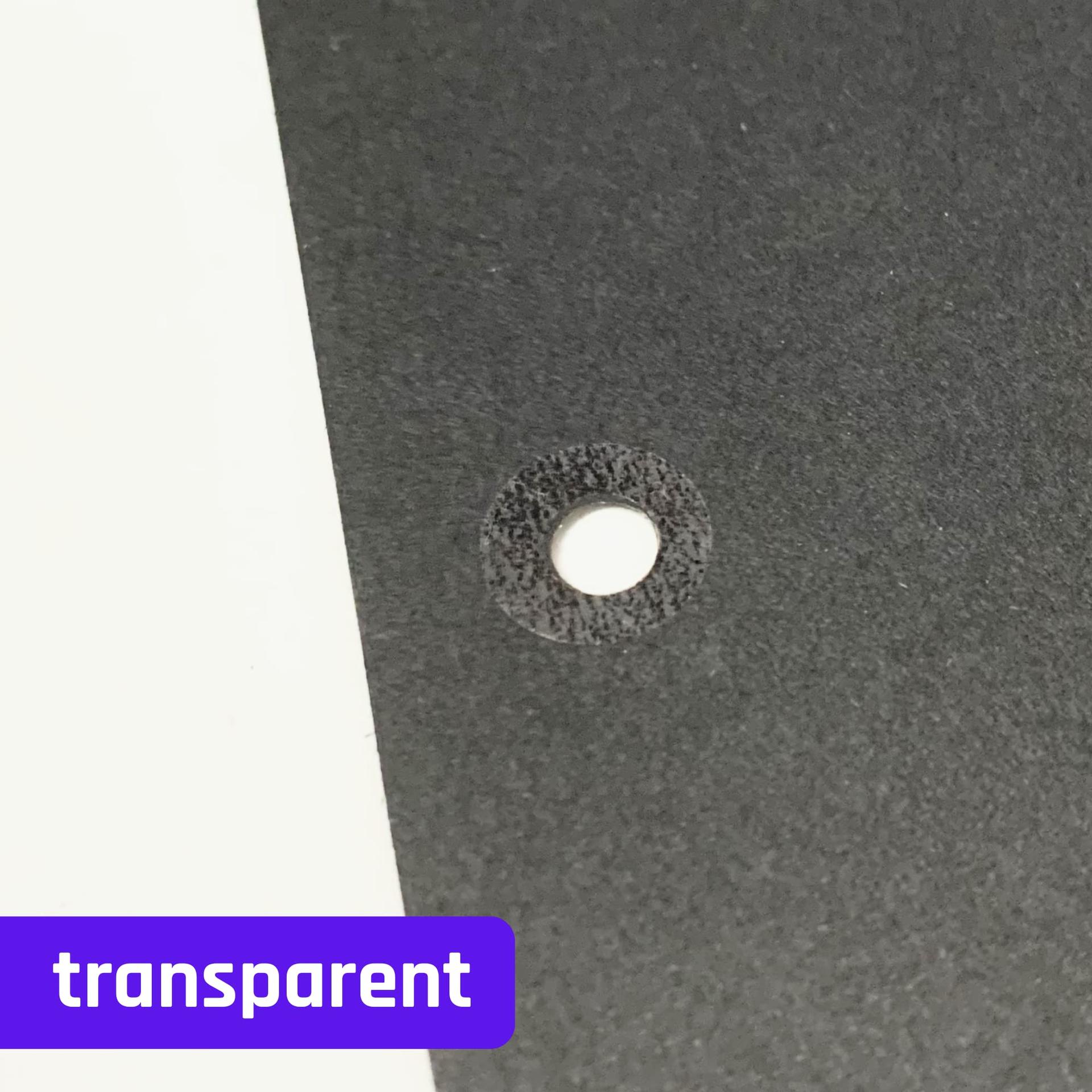 TownStix läbipaistvad vinüülist ringikinnitused — tugev kaitse – lisavaade