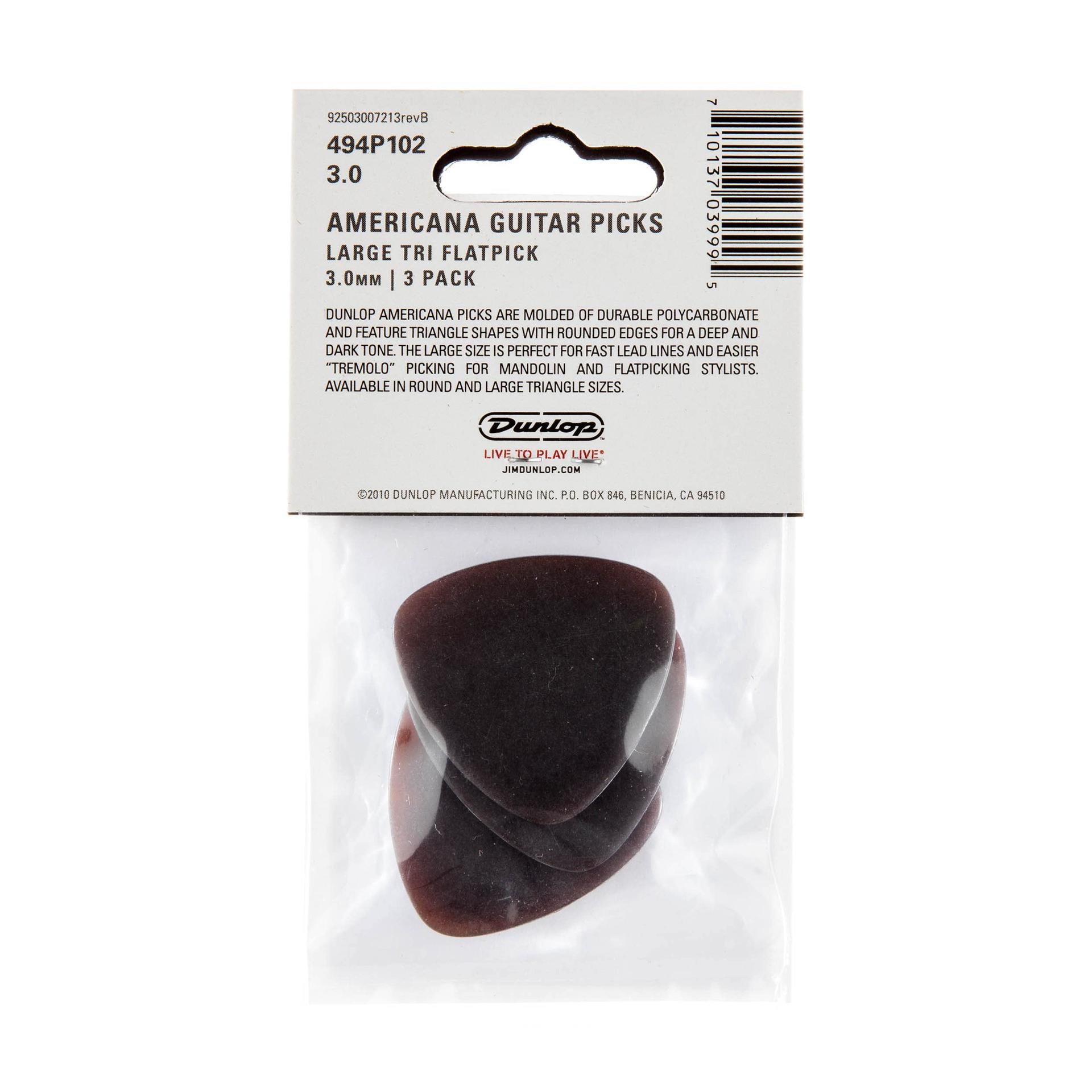 Jim Dunlop tugev polykarbonaat plektrikomplekt – lisavaade